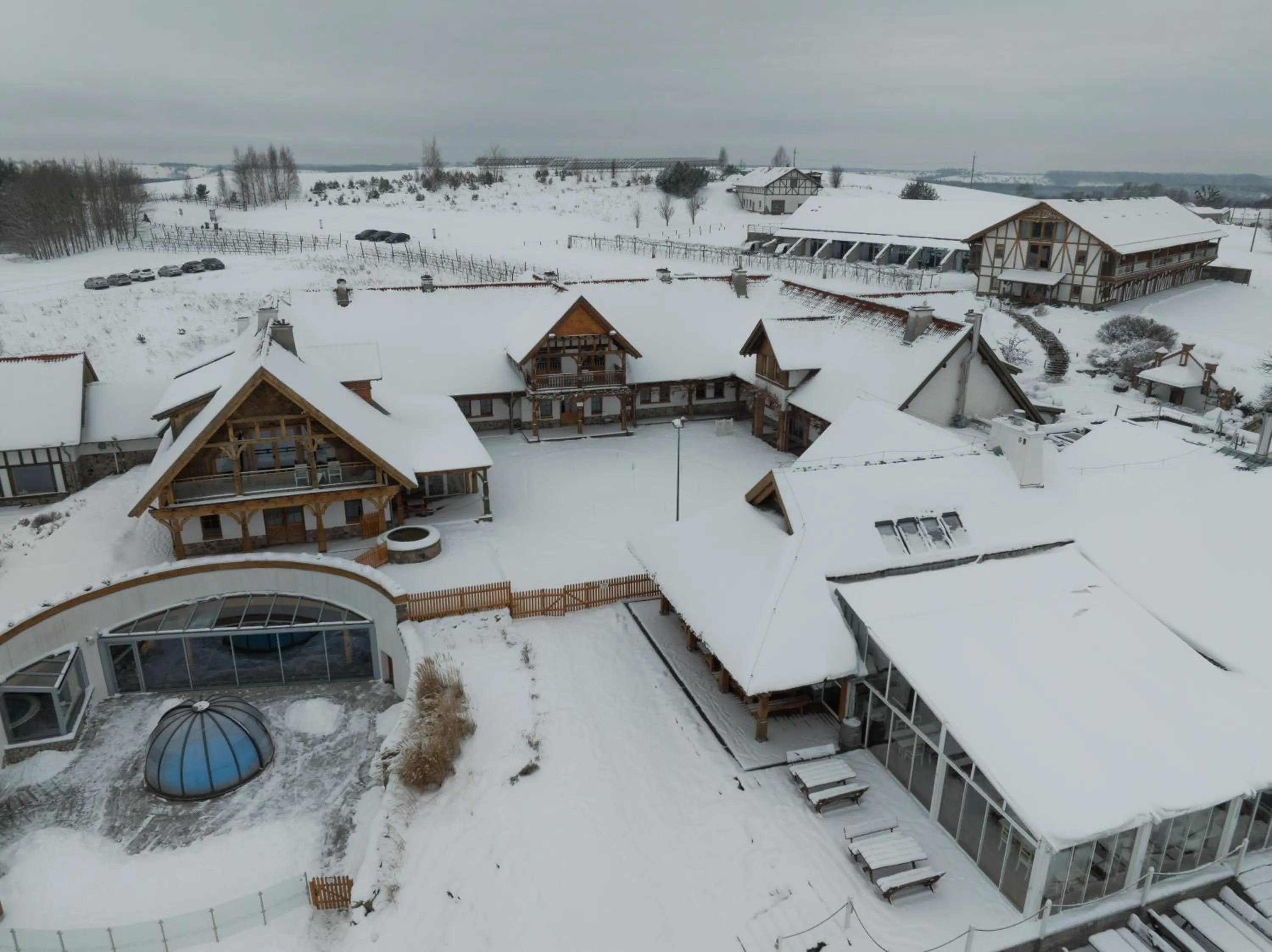 Bird's eye view in Hotel Głęboczek Vine Resort& Spa