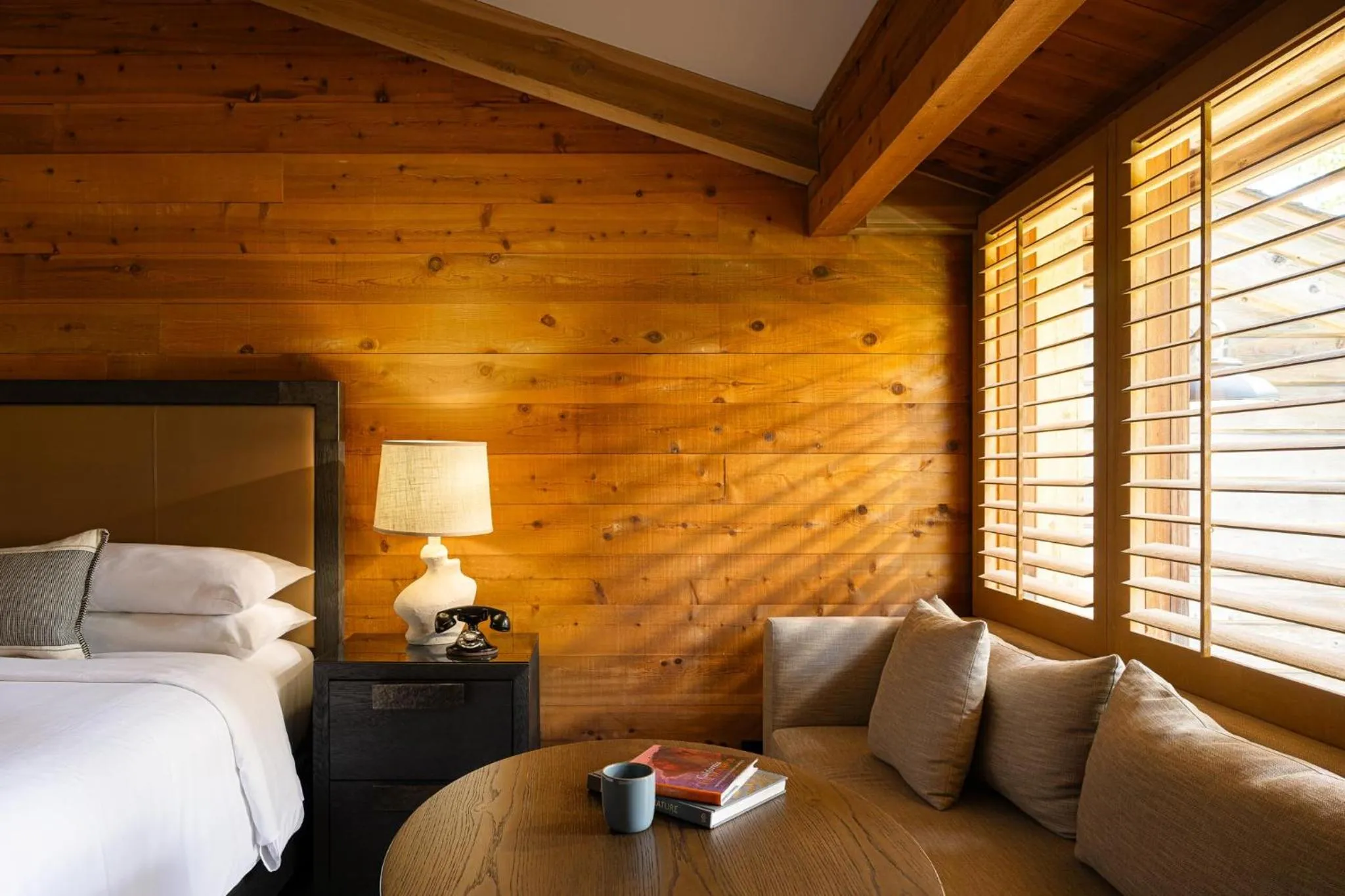 Bed in Alila Ventana Big Sur - Inclusive Resort