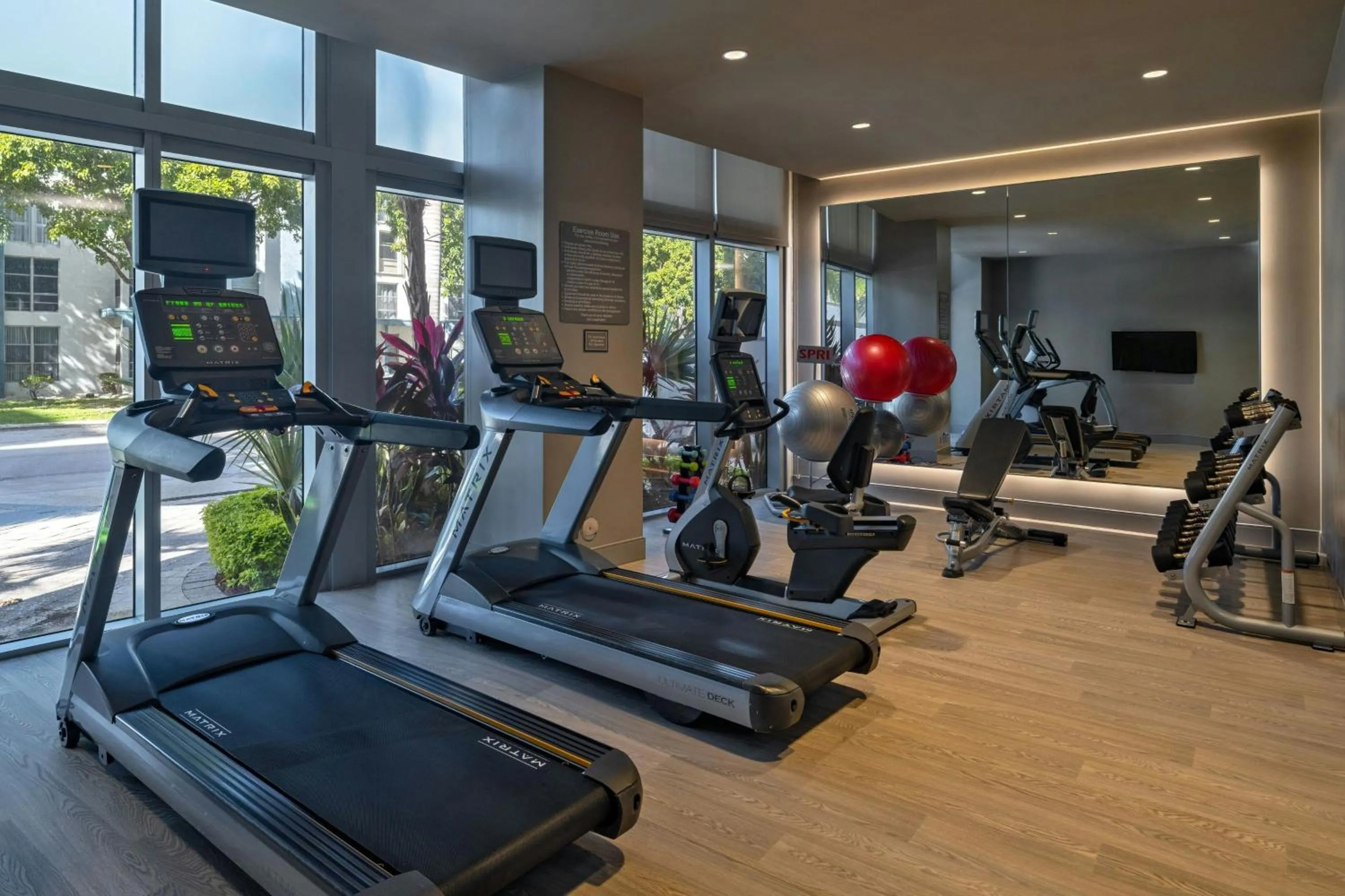 Fitness centre/facilities in Residence Inn Miami Sunny Isles Beach