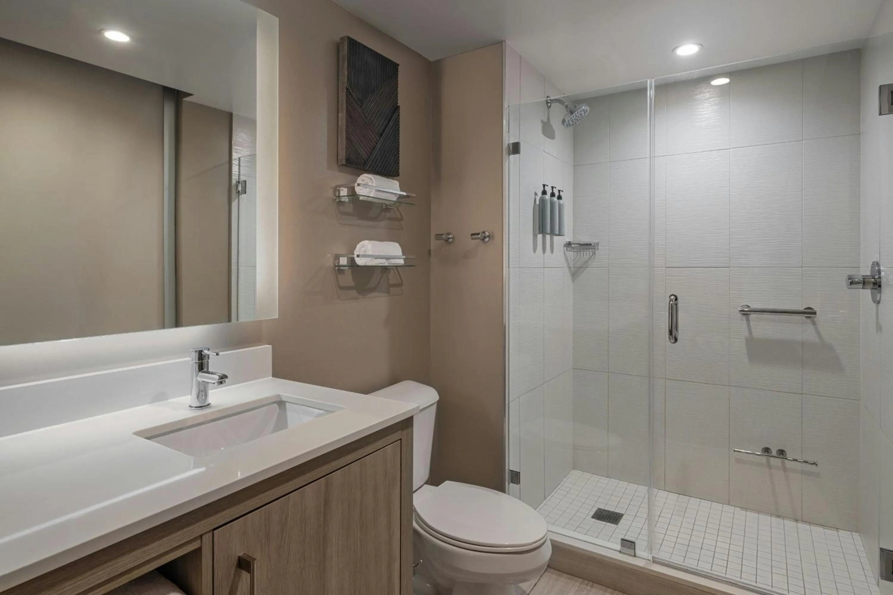 Bathroom in Residence Inn Miami Sunny Isles Beach