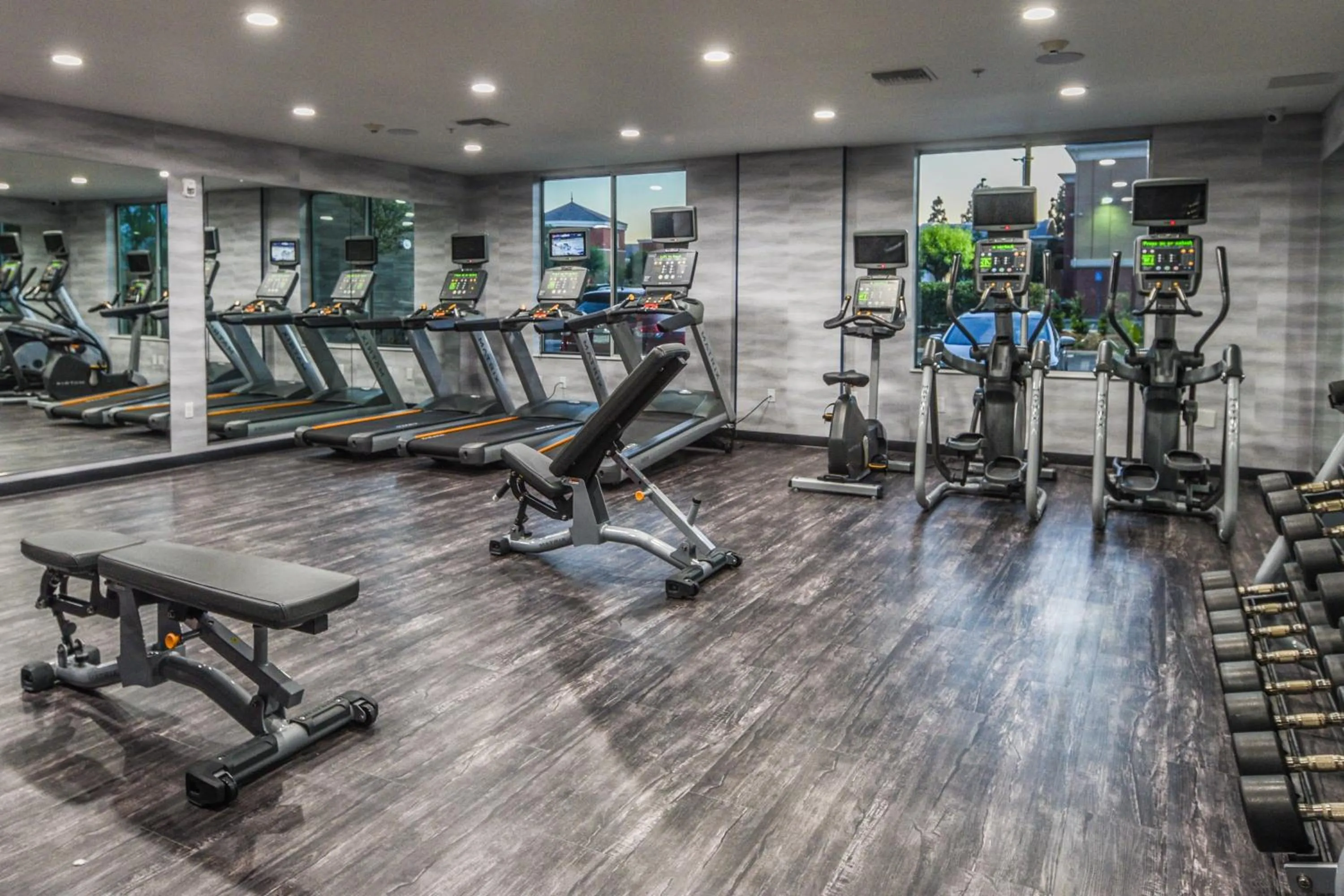 Fitness centre/facilities in Fairfield Inn & Suites Ontario Rancho Cucamonga