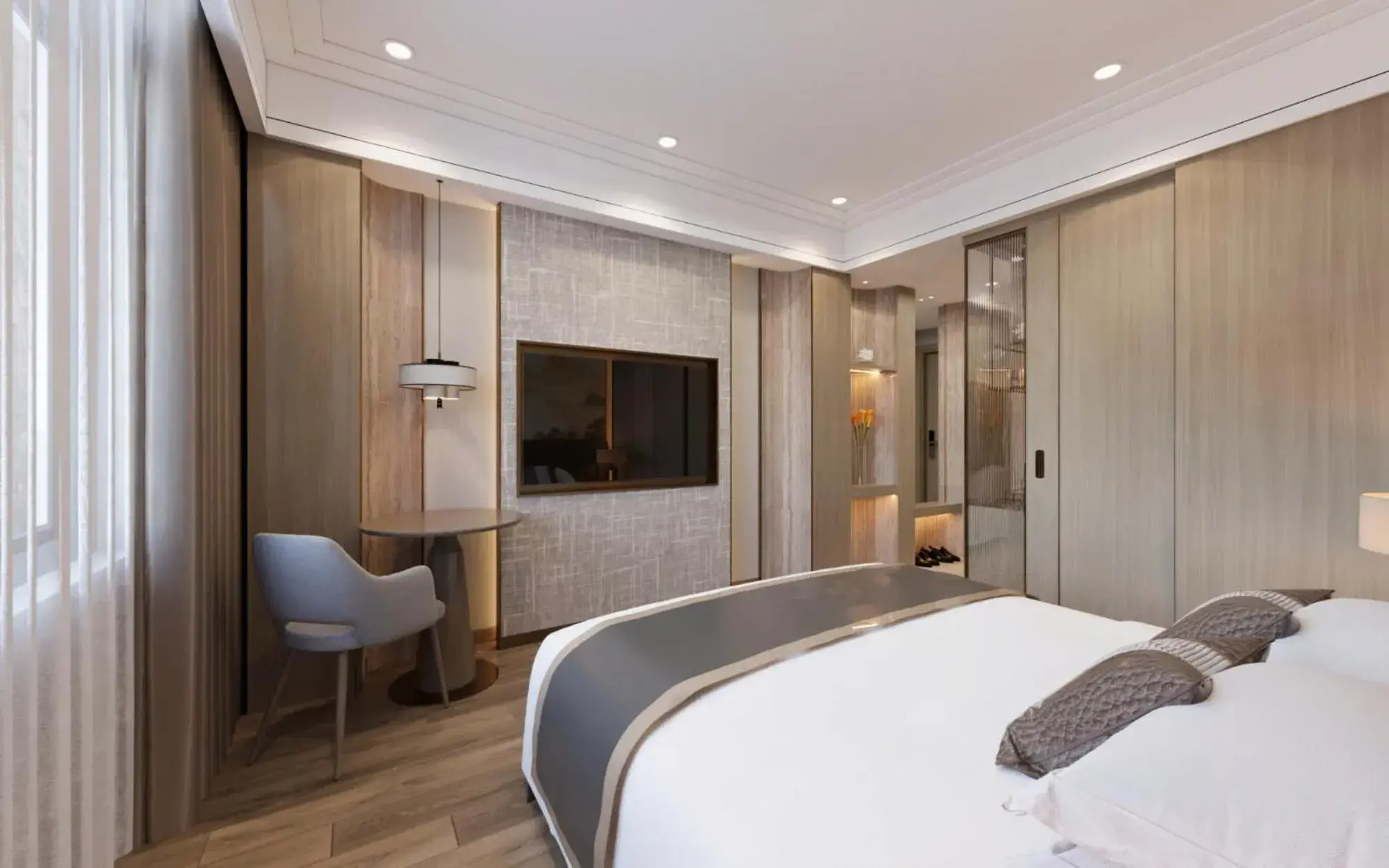 Deluxe Double Room With City View in Hong Ngoc Cochinchine Boutique Hotel & Spa Deluxe Double Room With City View in Hong Ngoc Cochinchine Boutique Hotel & Spa