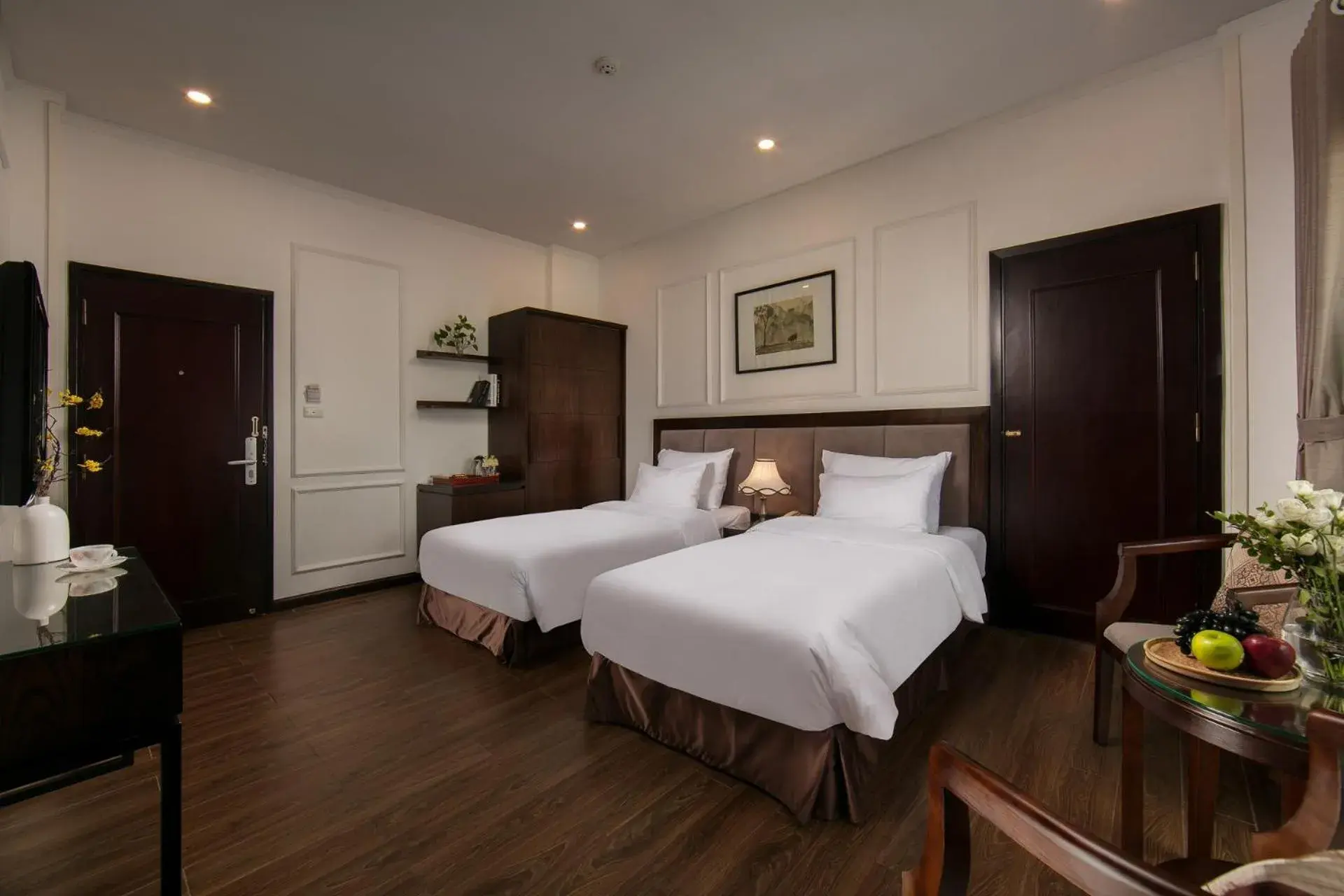 Family Room with Balcony in Hong Ngoc Cochinchine Boutique Hotel & Spa Family Room with Balcony in Hong Ngoc Cochinchine Boutique Hotel & Spa