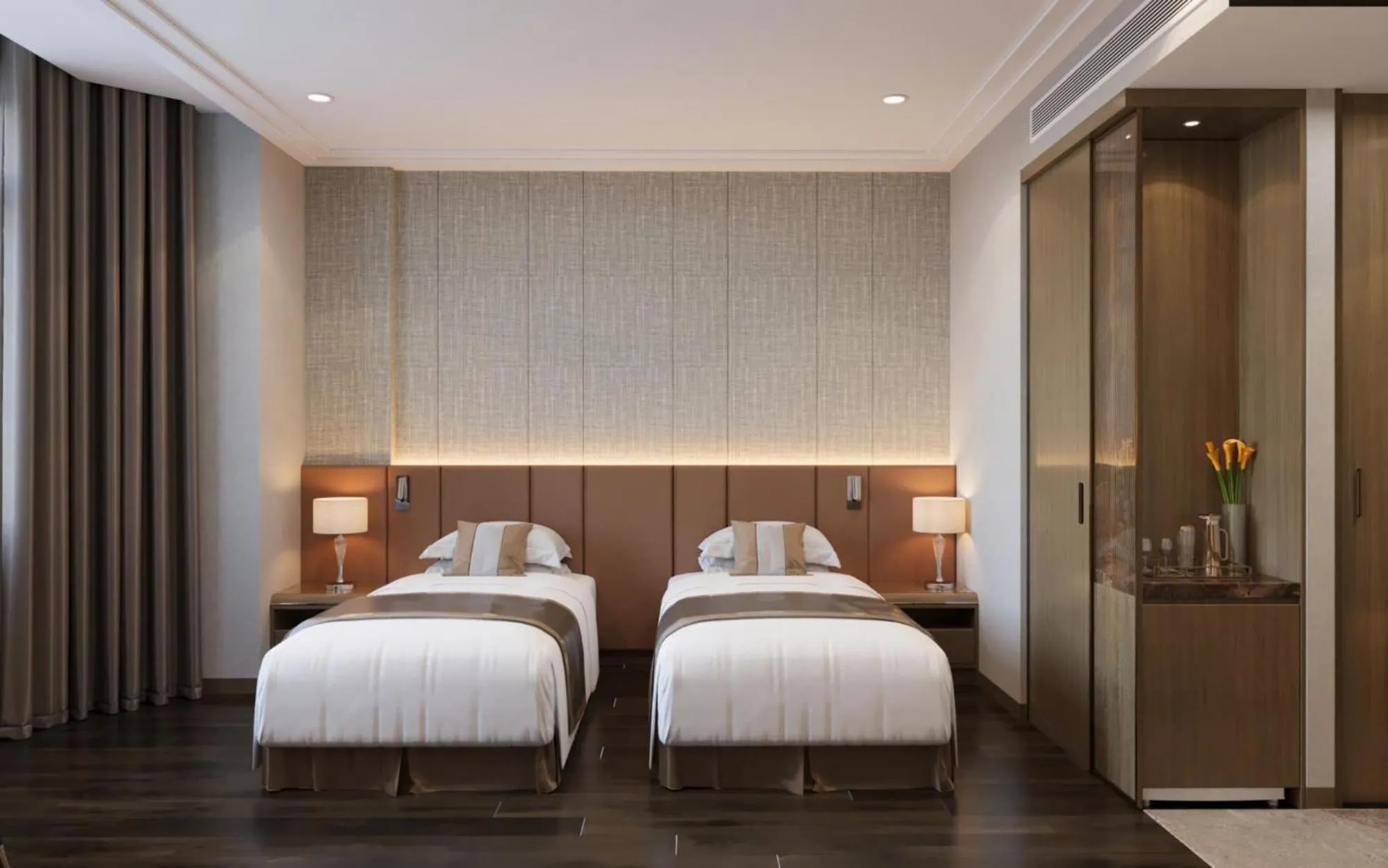 Bed in Hong Ngoc Cochinchine Boutique Hotel & Spa