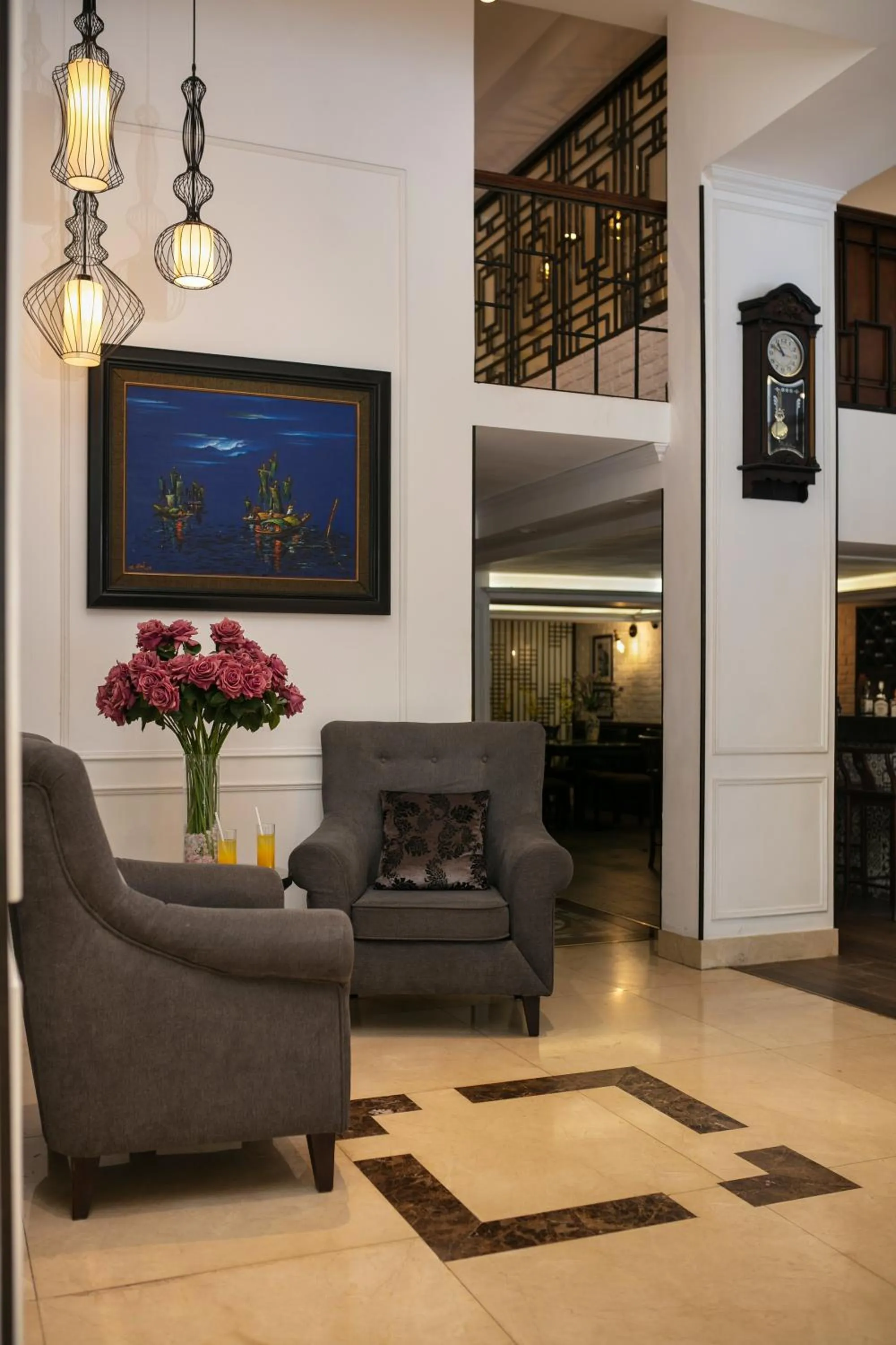 Seating area in Hong Ngoc Cochinchine Boutique Hotel & Spa