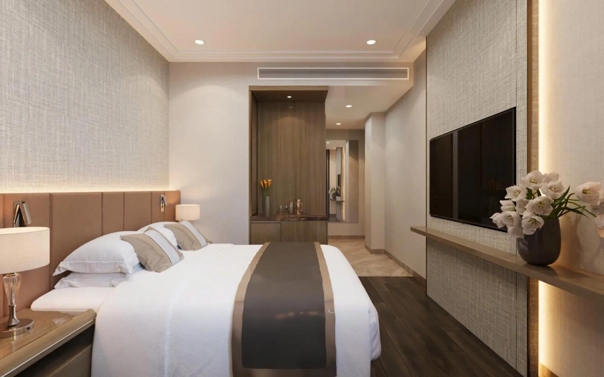 Bed in Hong Ngoc Cochinchine Boutique Hotel & Spa