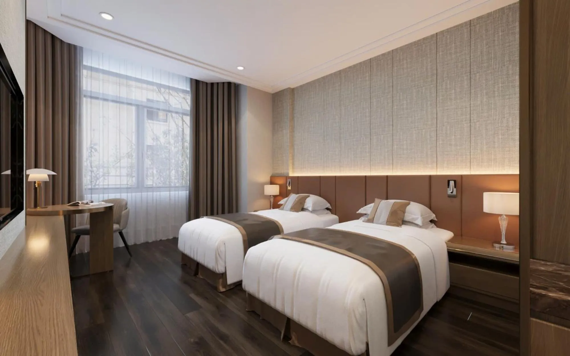 Bed in Hong Ngoc Cochinchine Boutique Hotel & Spa