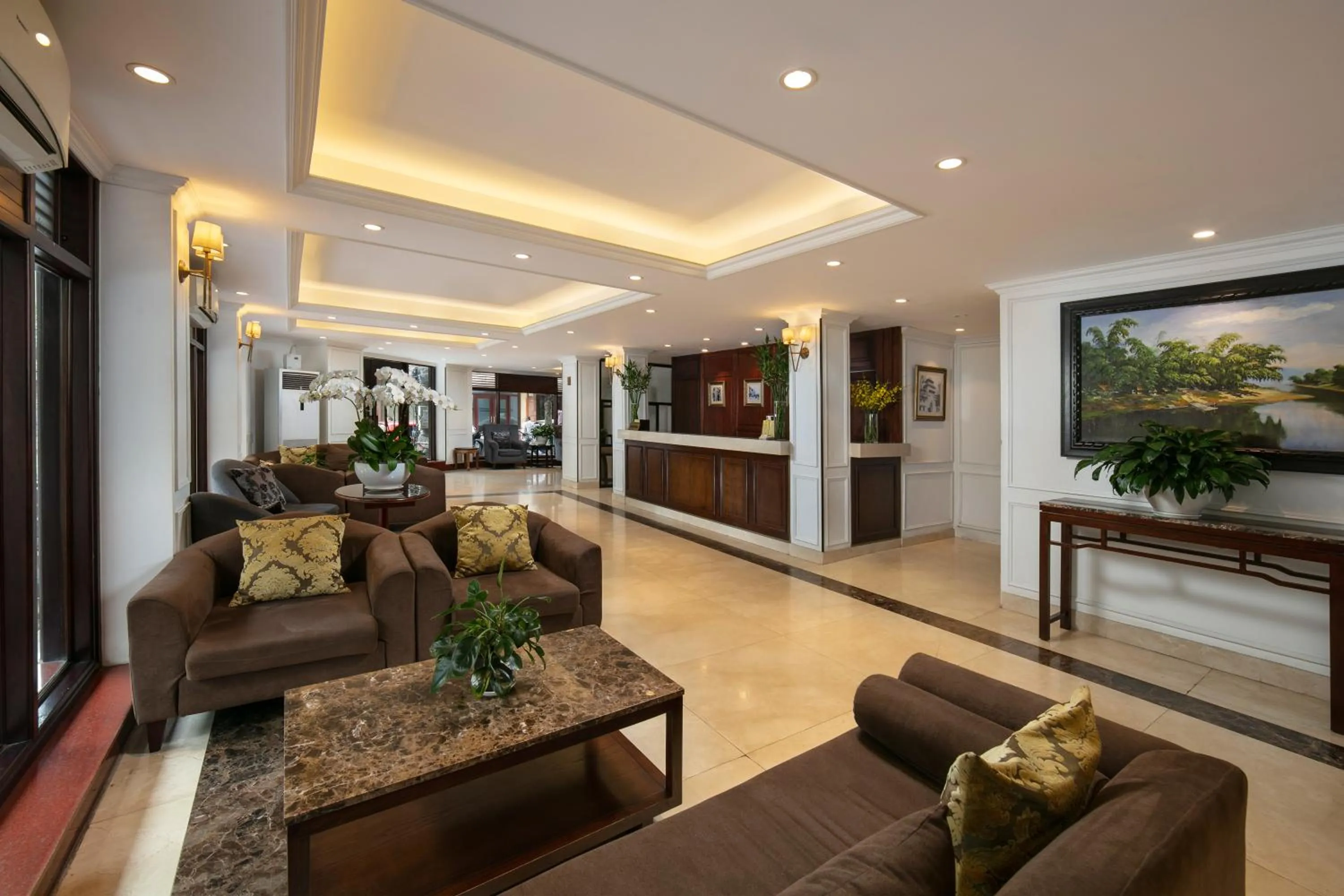 Lobby or reception in Hong Ngoc Cochinchine Boutique Hotel & Spa