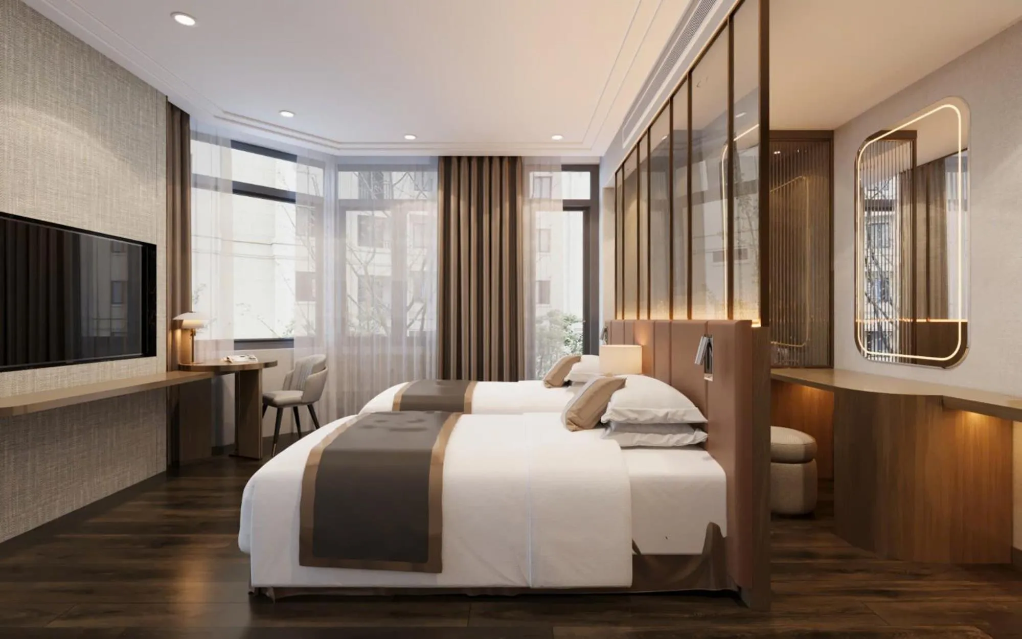 Bed in Hong Ngoc Cochinchine Boutique Hotel & Spa