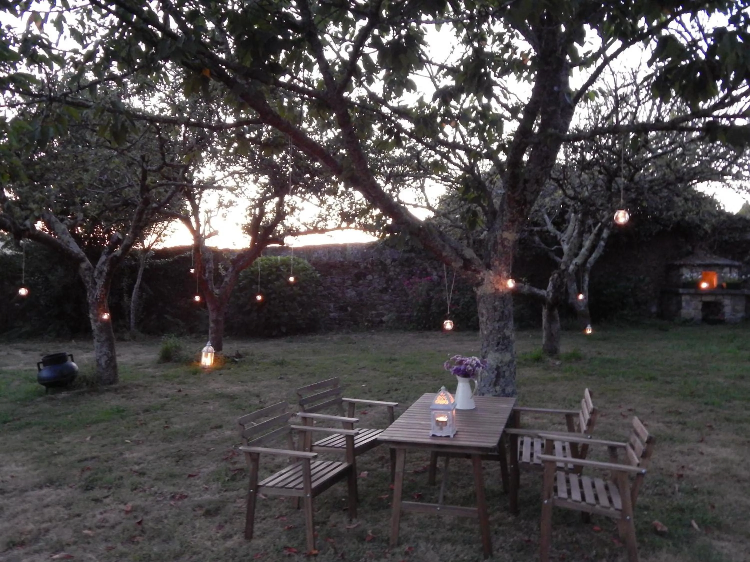 Garden in Pensión - Albergue de Logrosa