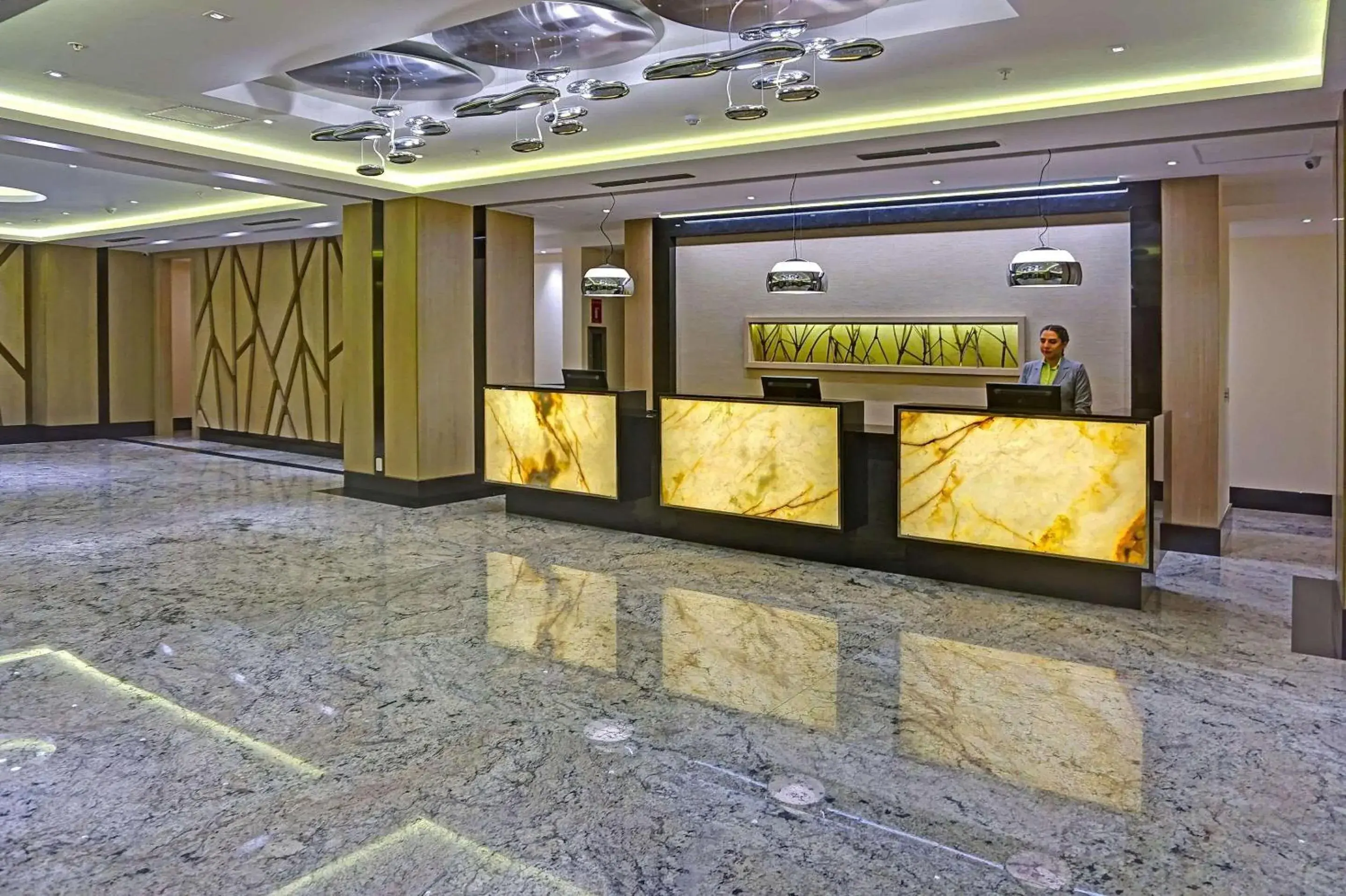 Lobby or reception in Radisson Hotel Guayaquil Lobby or reception in Radisson Hotel Guayaquil