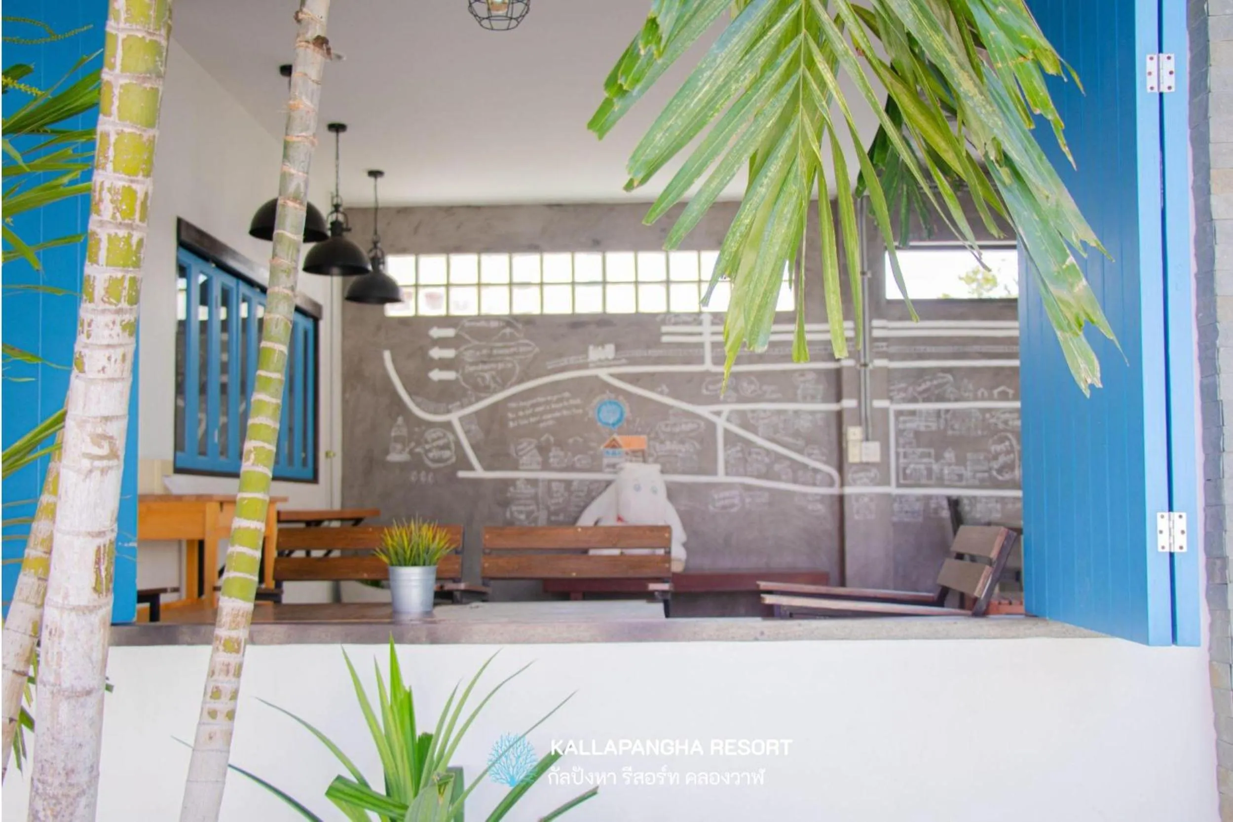 Seating area in Kallapangha Resort Khlongwan