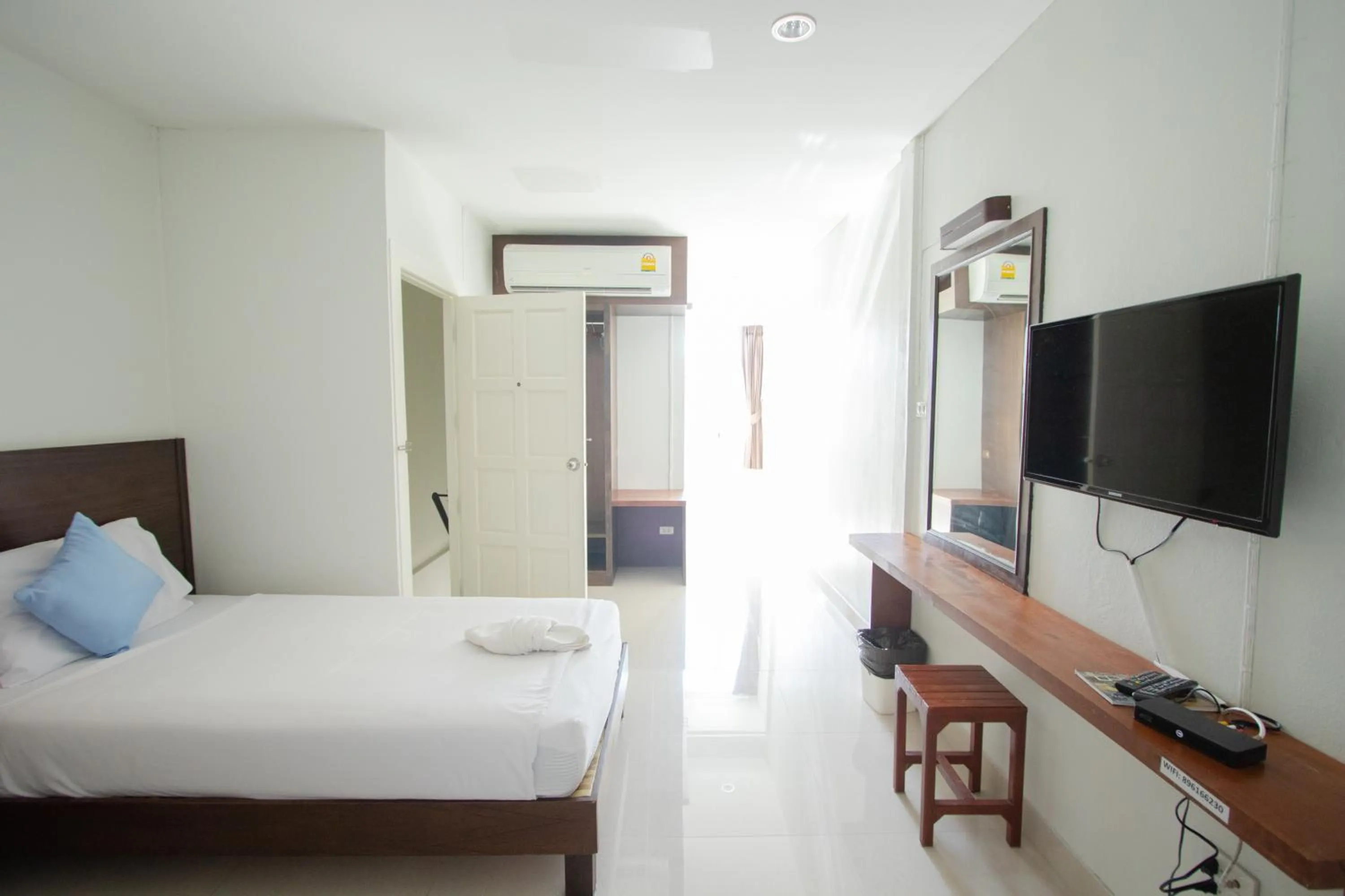 Bed in Kallapangha Resort Khlongwan