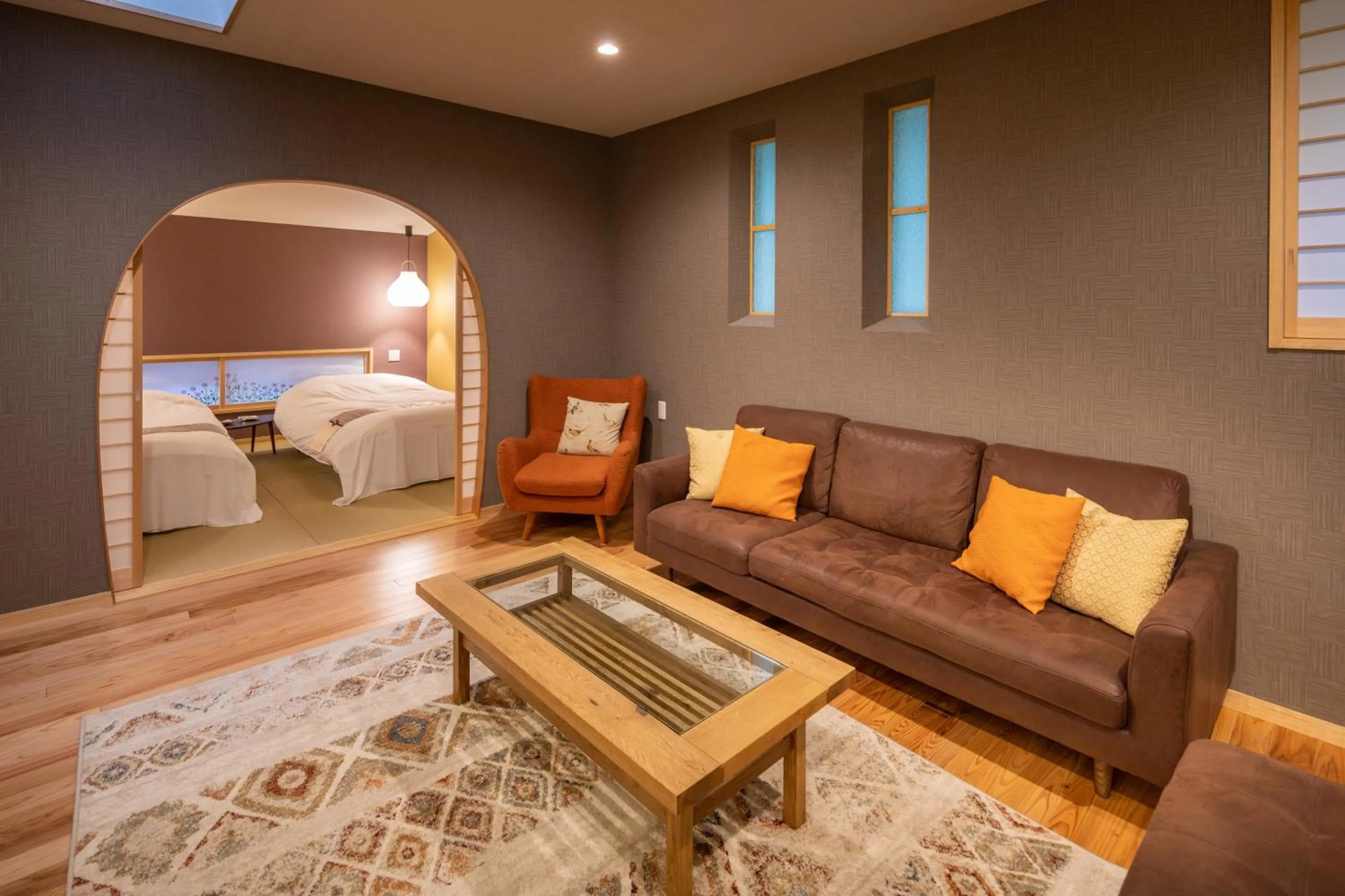 Living room in Mori no Nanakusa