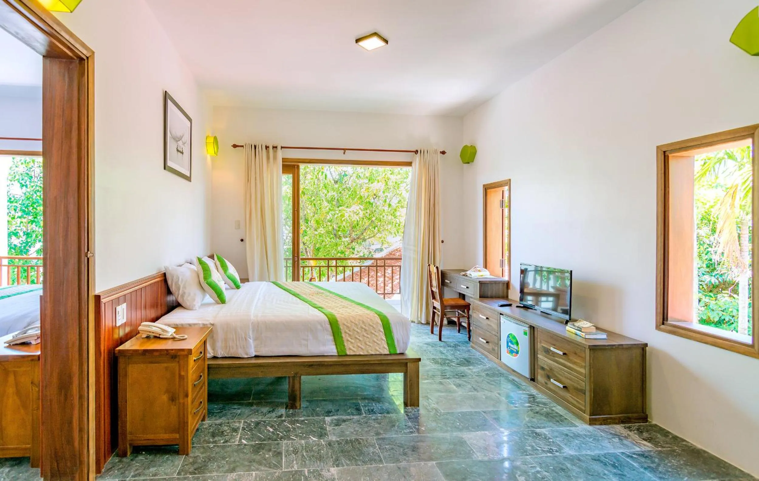Bedroom, Bed in Fig Tree Boutique Villa