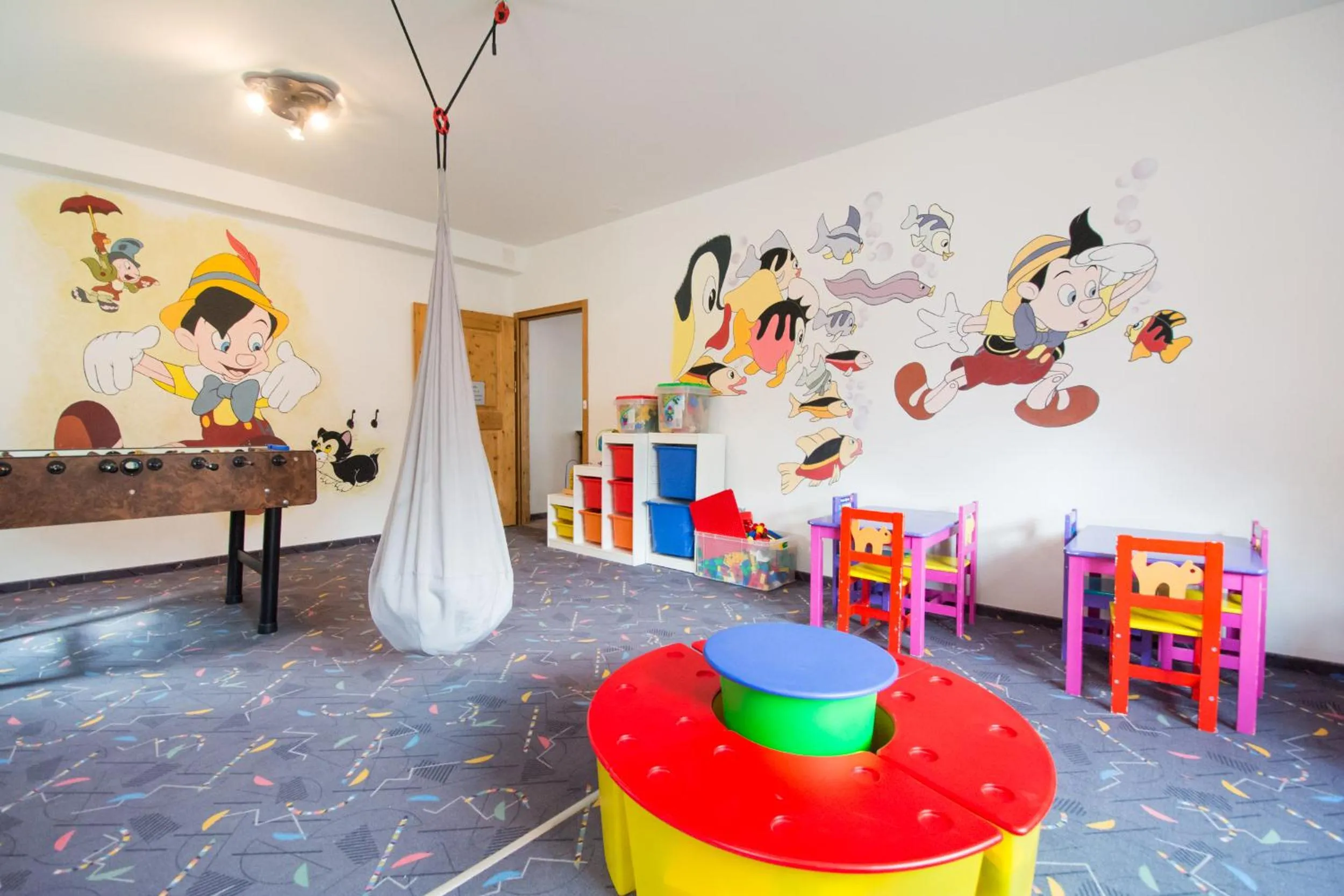 Children play ground in Hotel La Cruna