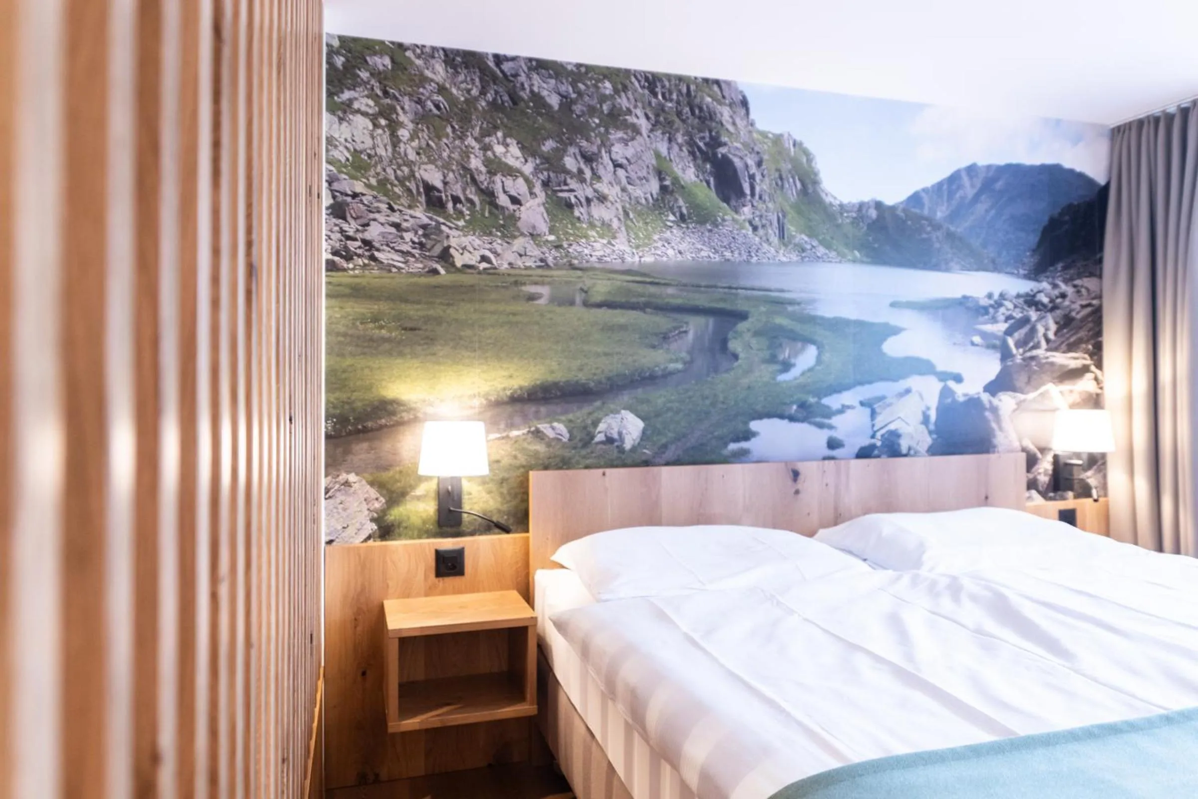 Bedroom, Bed in Hotel La Cruna