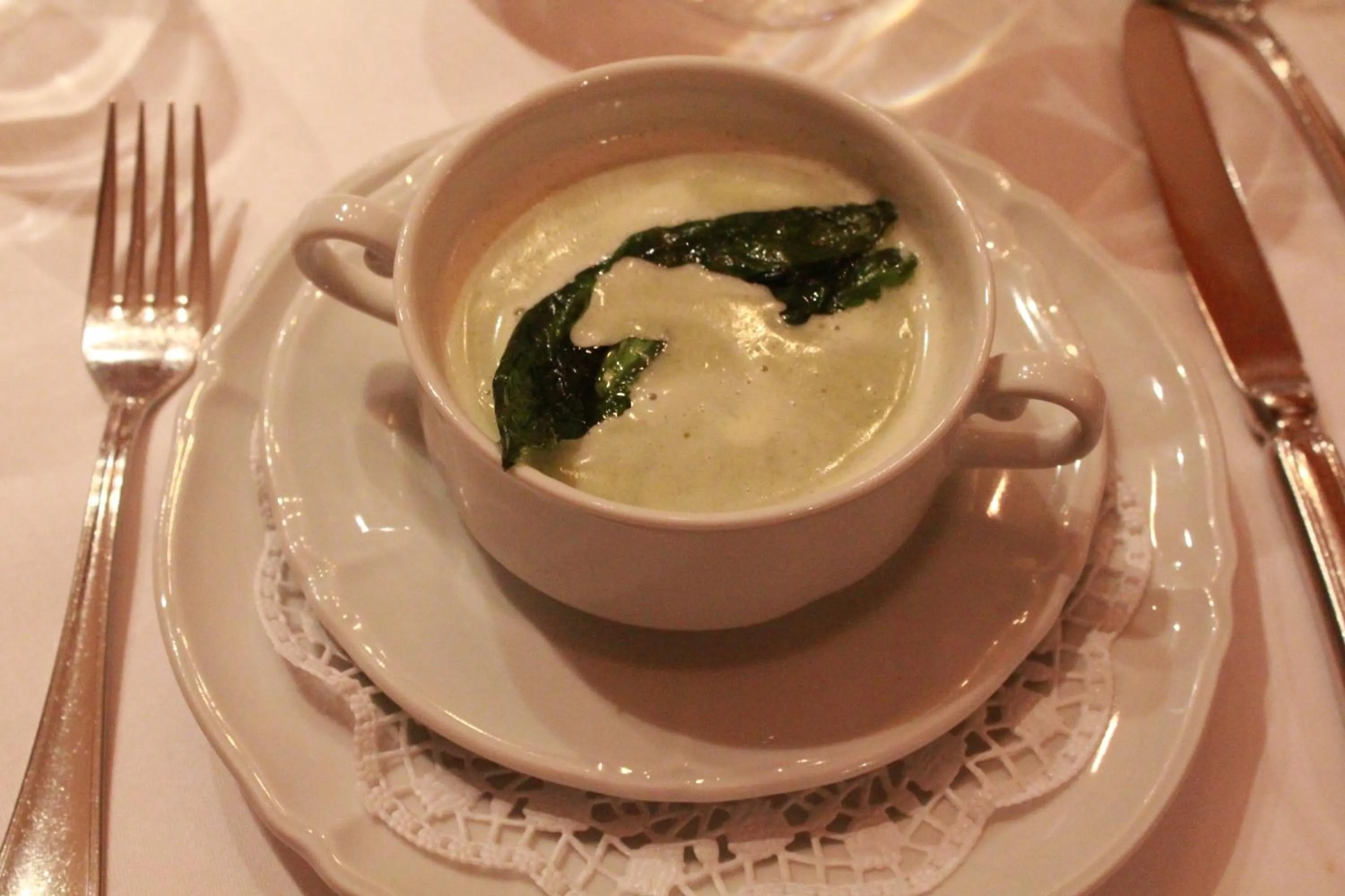 Food in Hotel La Cruna