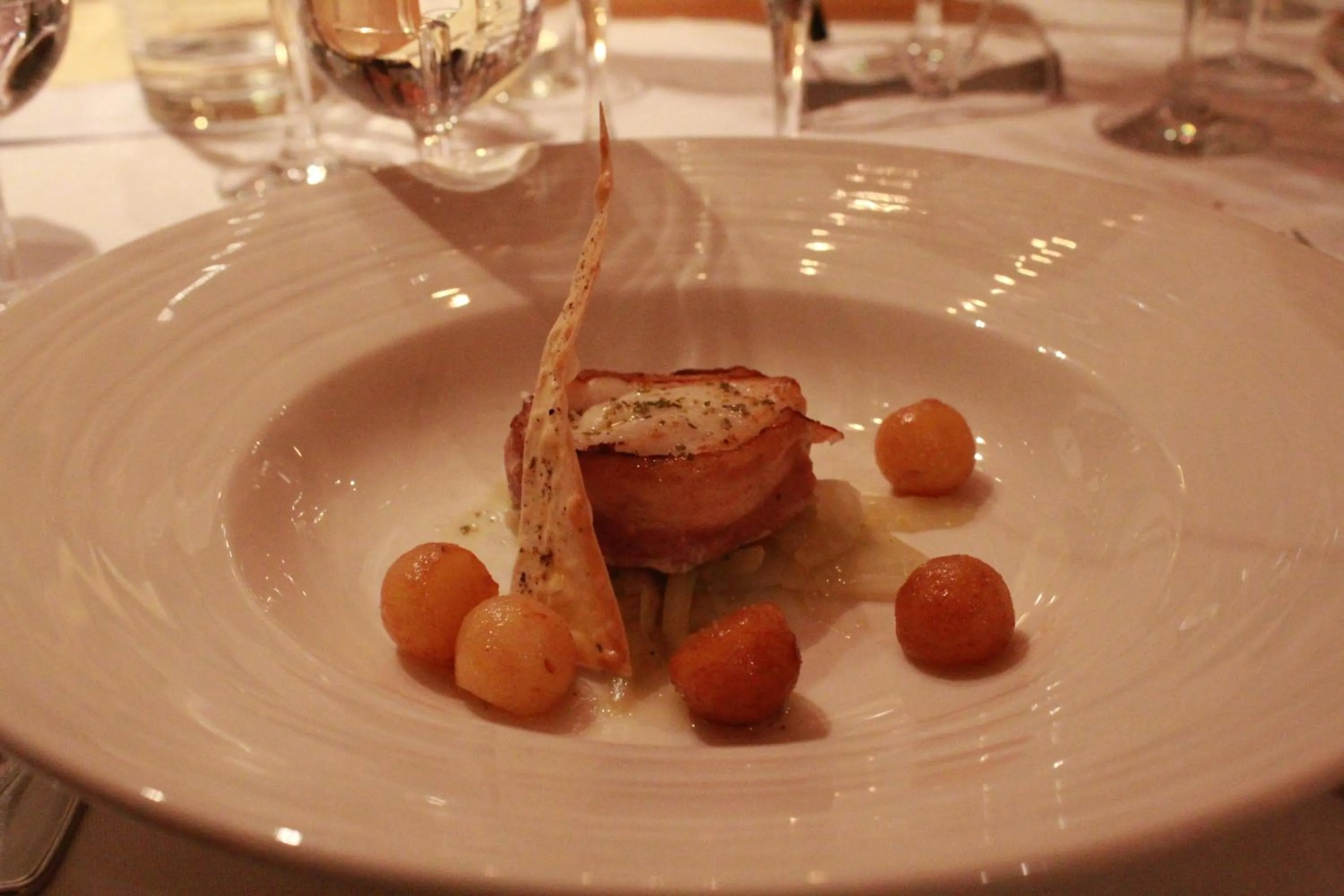 Food in Hotel La Cruna