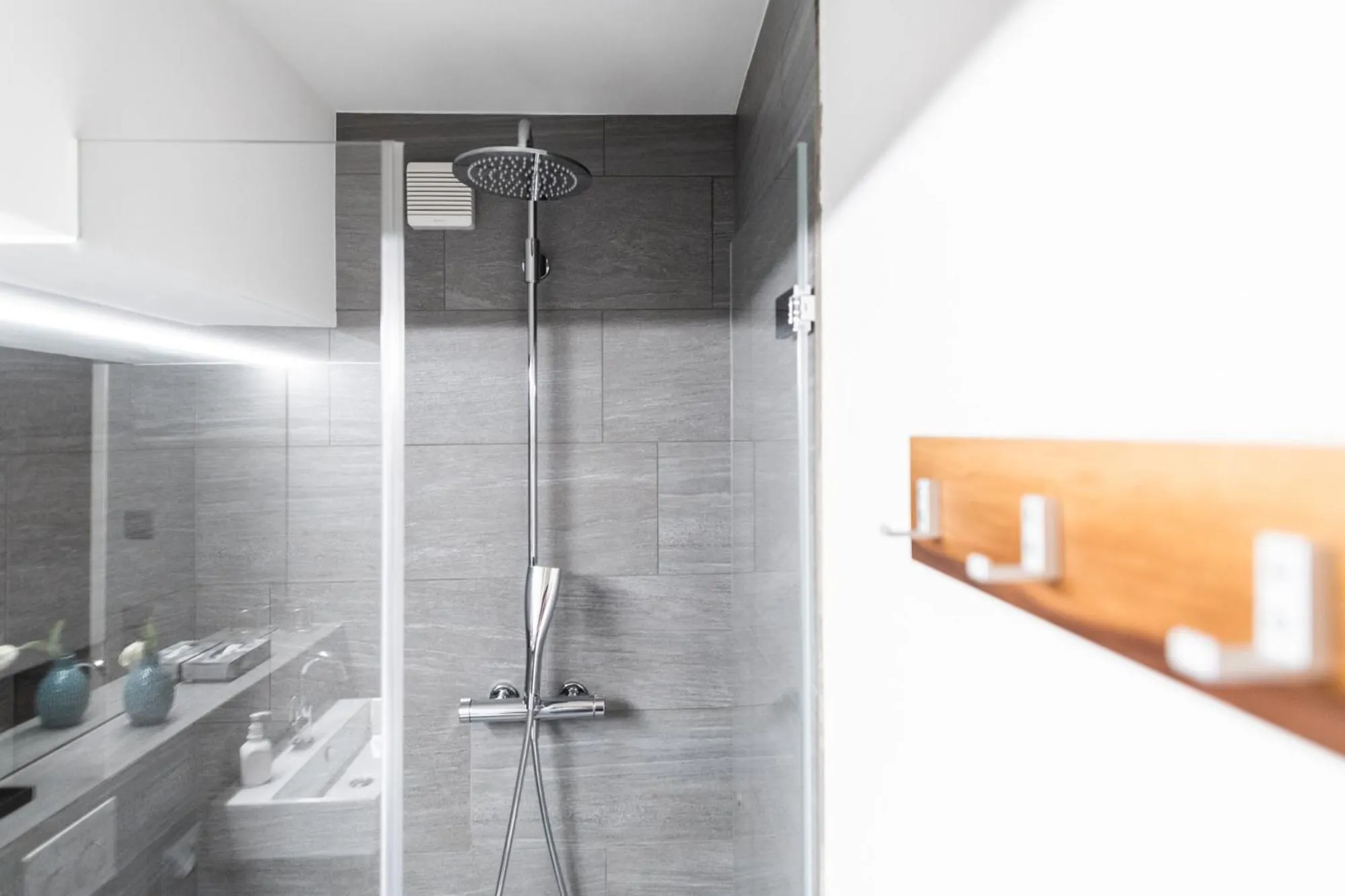 Bathroom in Hotel La Cruna