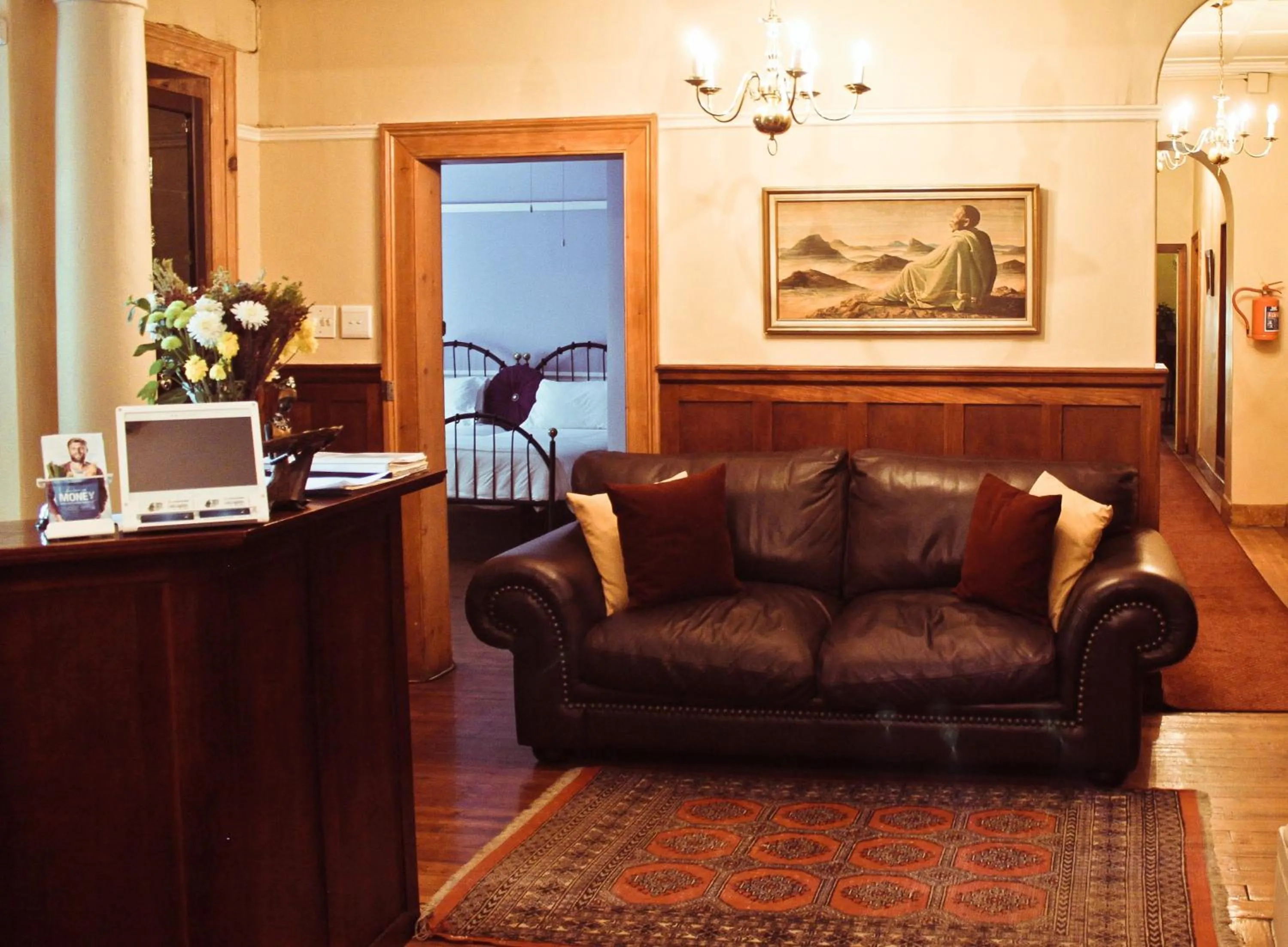 Lobby or reception in Mountain Manor Guest House & Executive Suites