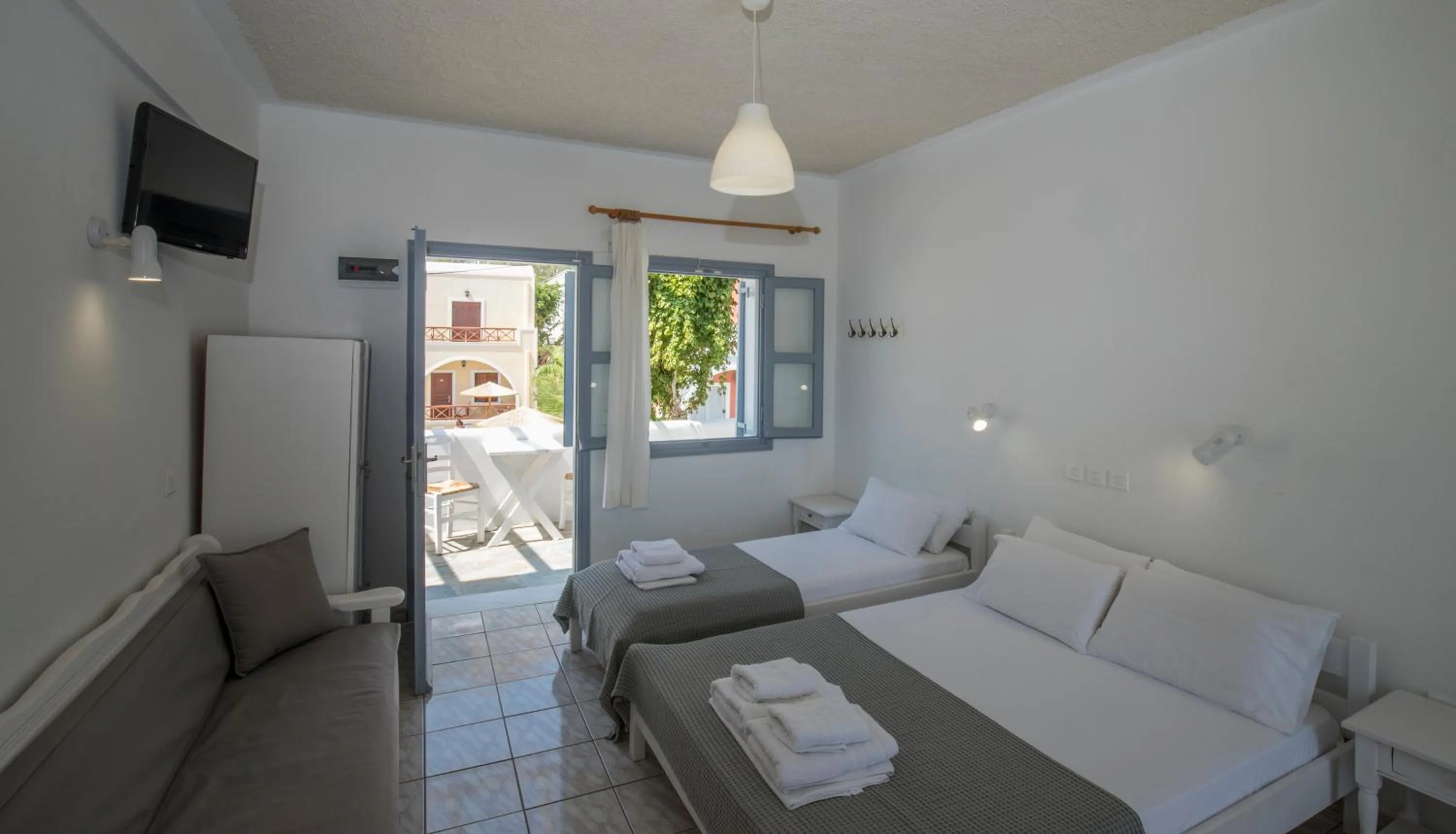 Bed in Zacharakis Studios