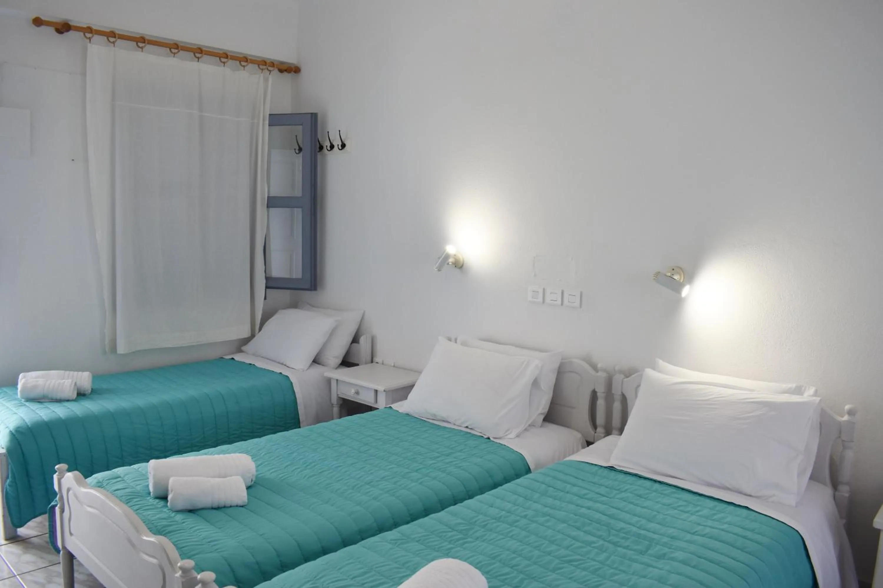 Bed in Zacharakis Studios