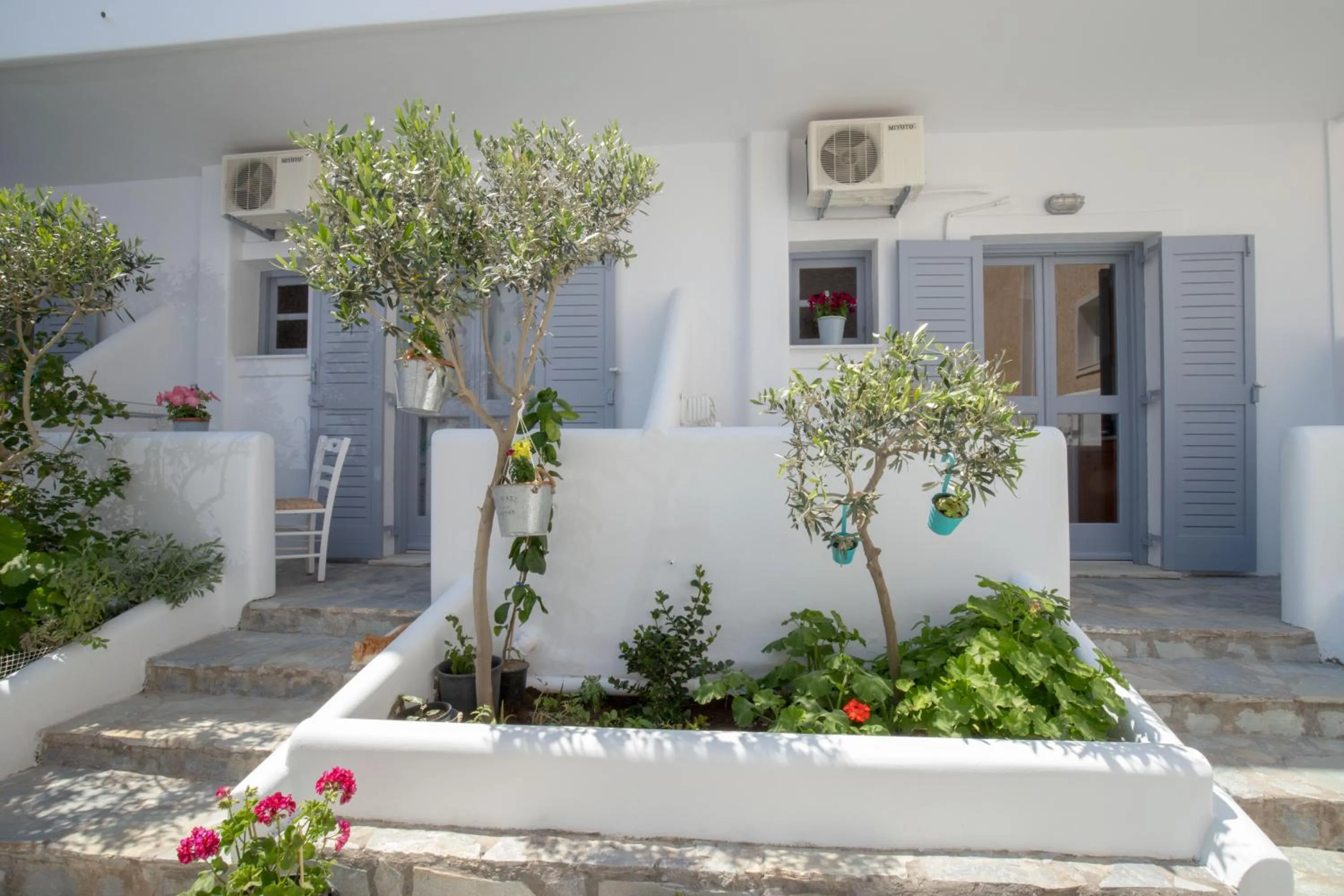 Patio in Zacharakis Studios