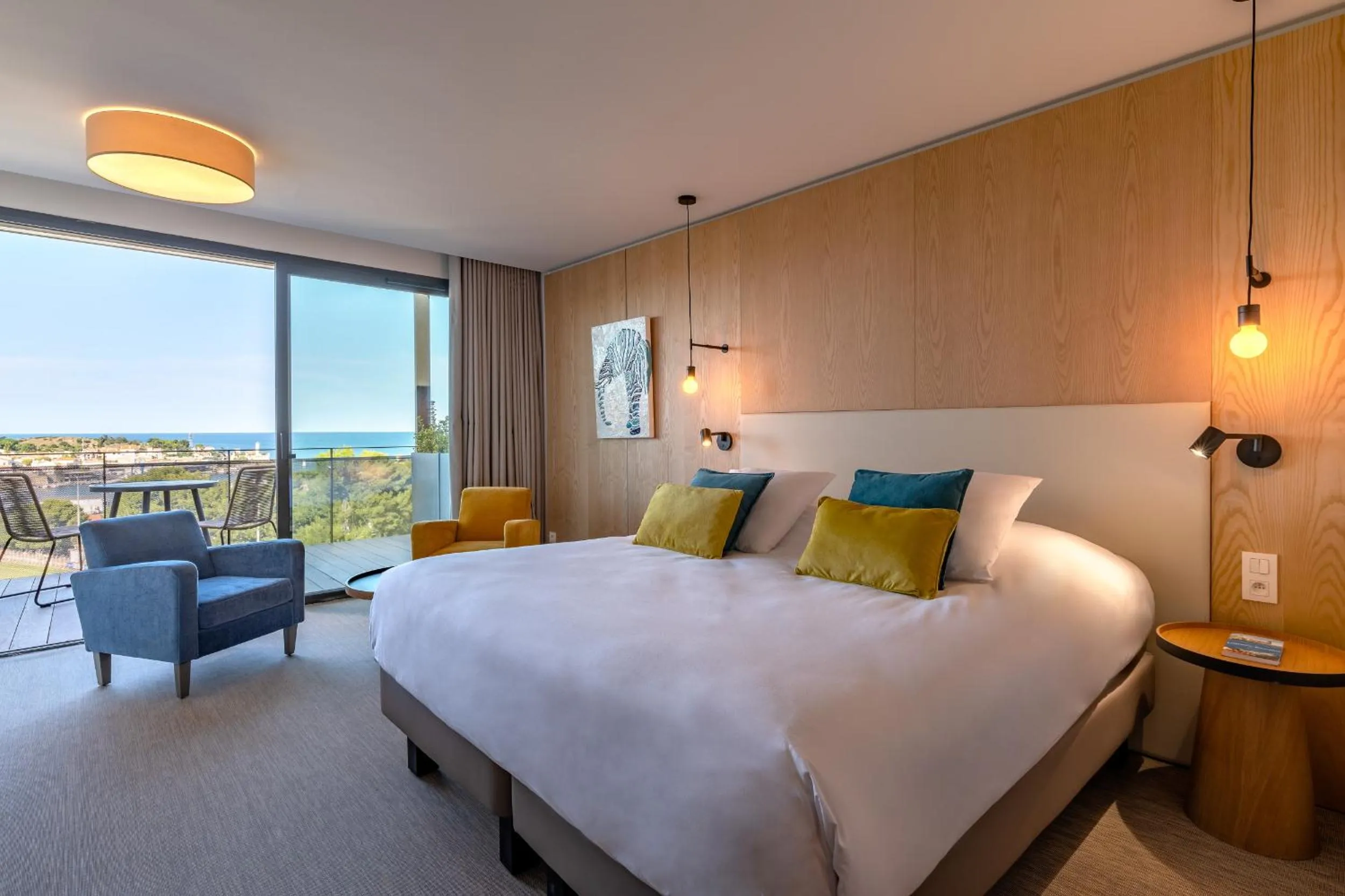 Bedroom, Bed in Les Jardins du Cèdre, Boutique hôtel & gastronomie