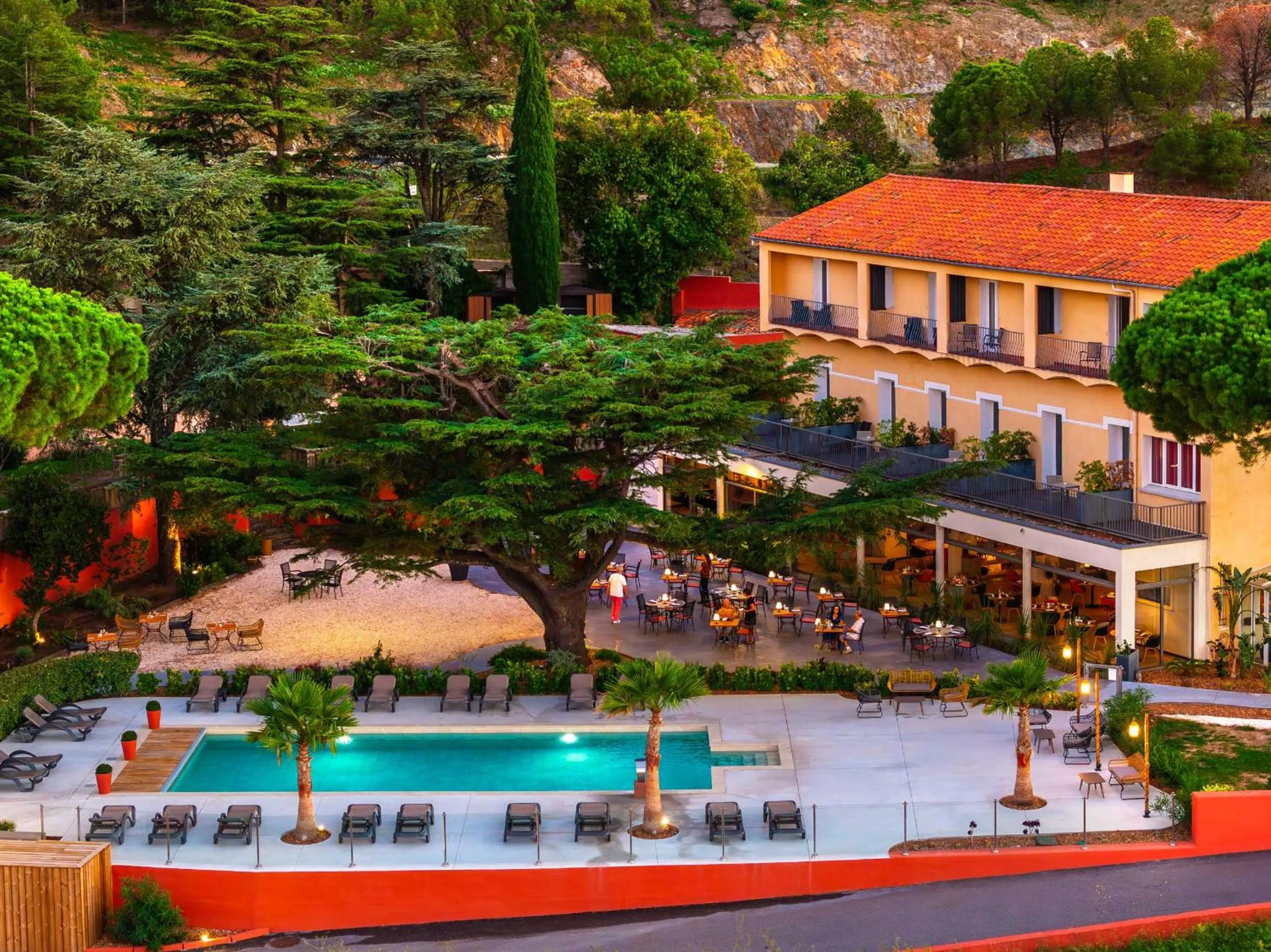 Property building in Les Jardins du Cèdre, Boutique hôtel & gastronomie