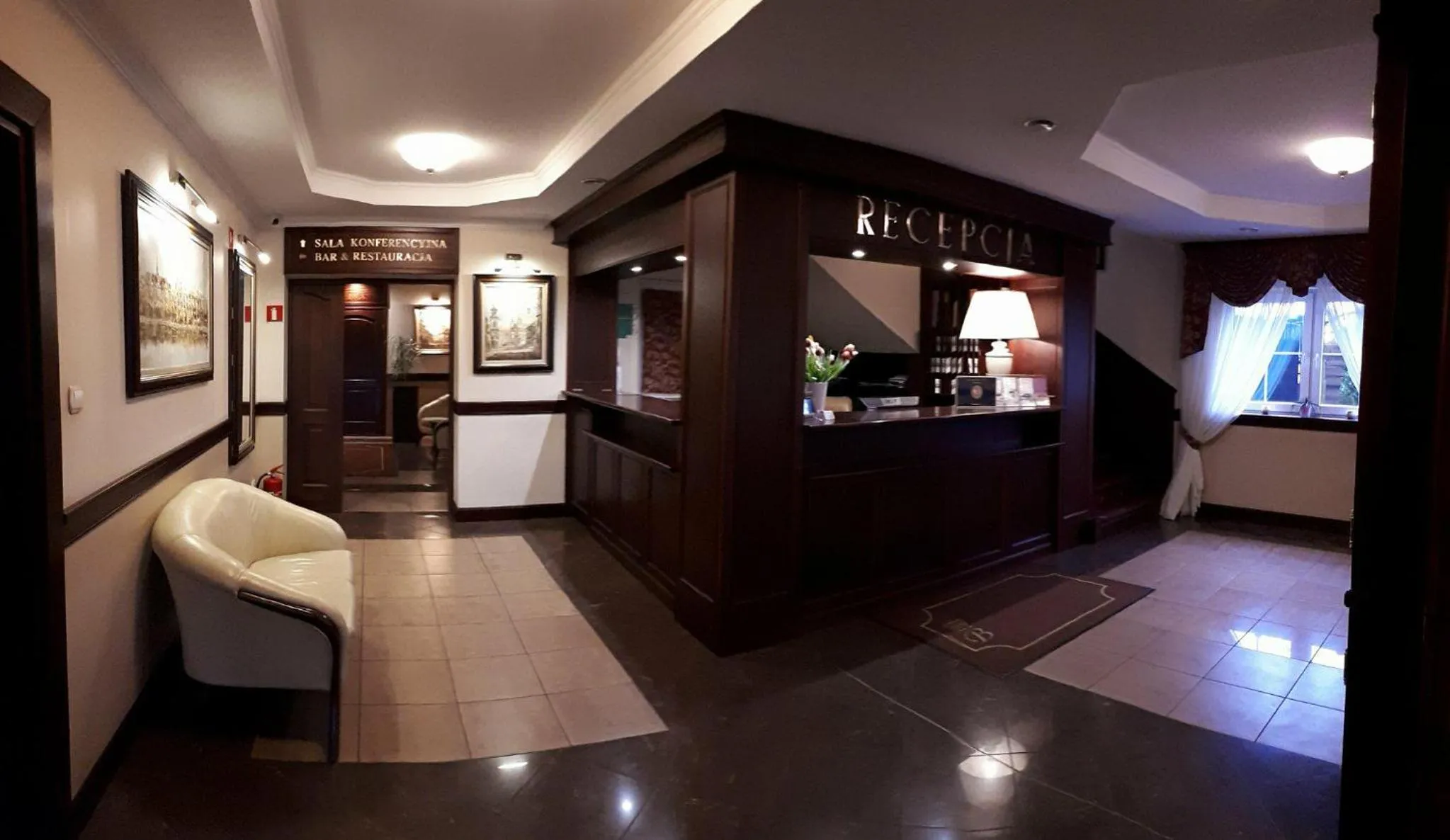 Lobby or reception in Hotel Batory