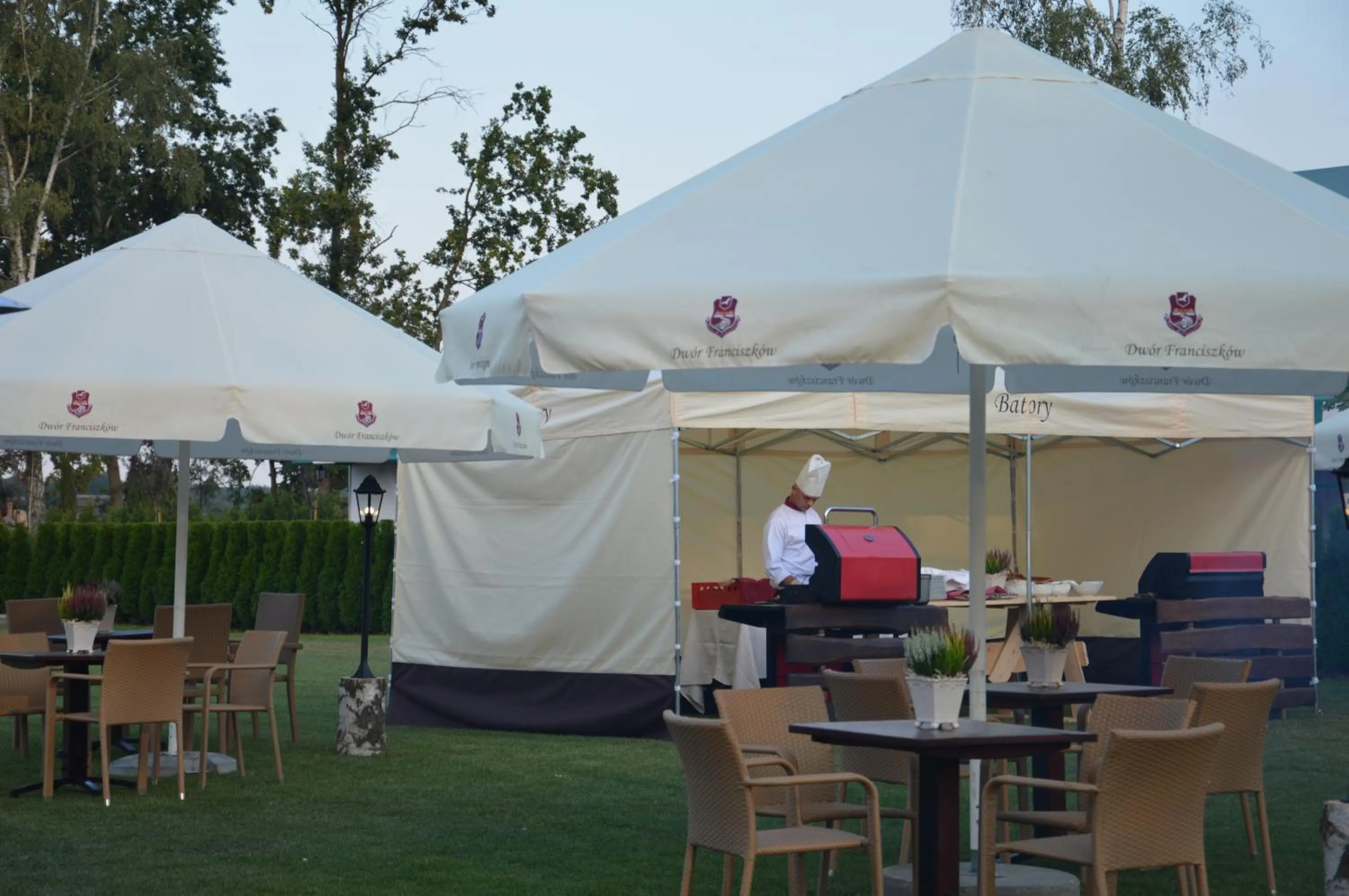 BBQ facilities in Hotel Batory