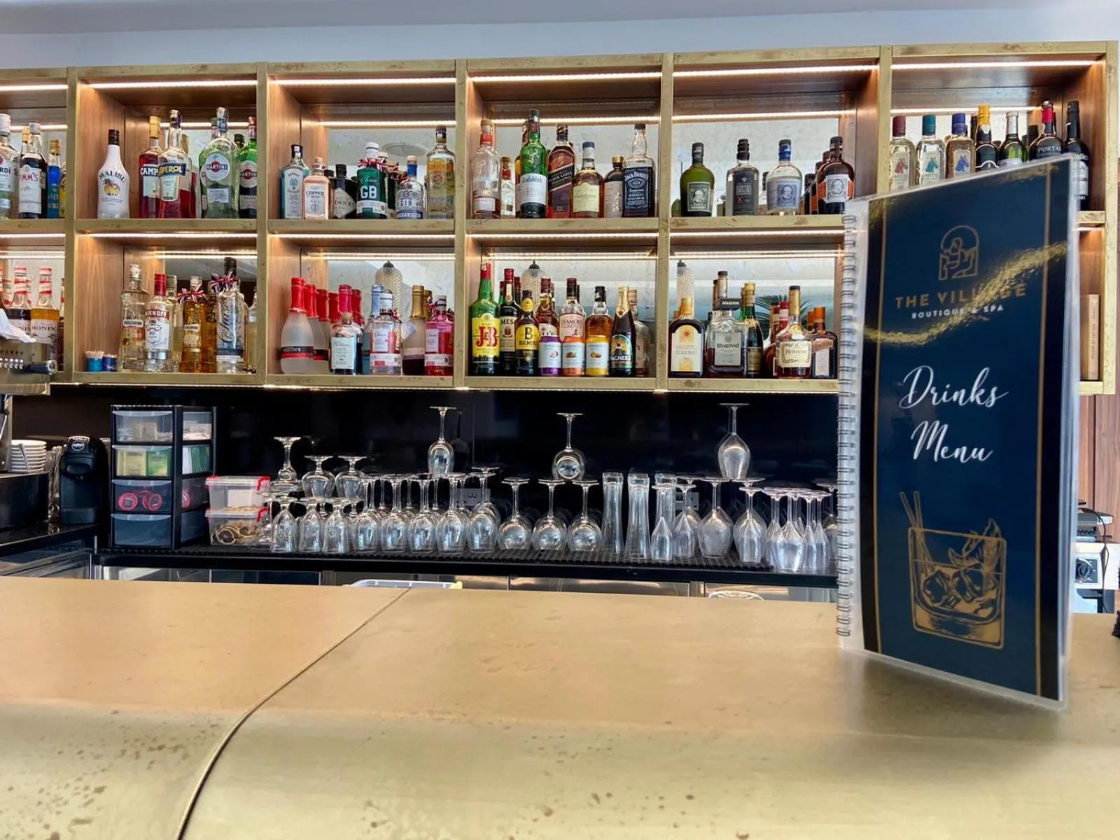 Lounge or bar in The Village Boutique and SPA