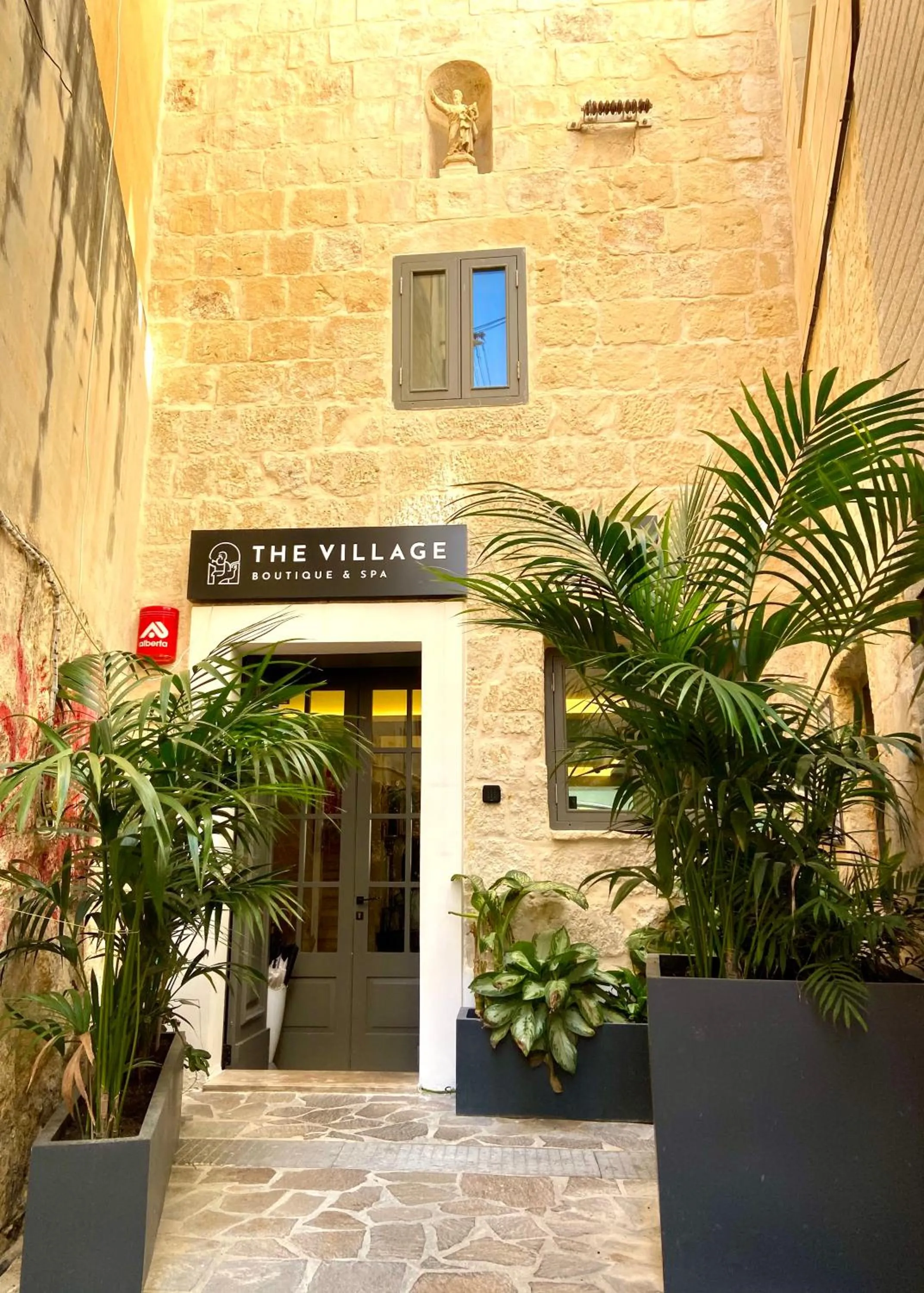 Facade/entrance in The Village Boutique and SPA