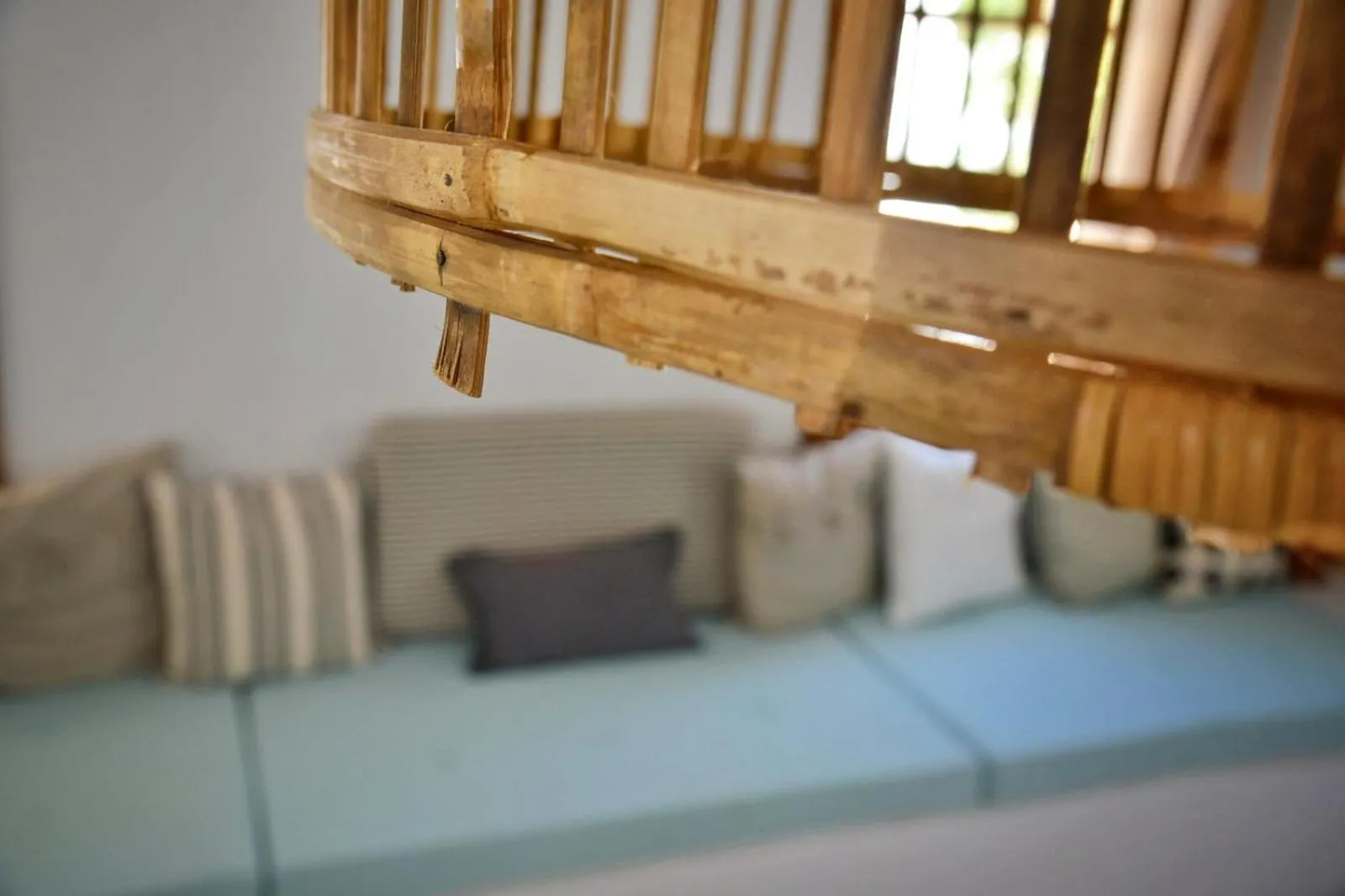 Bed in Aeolos Hotel
