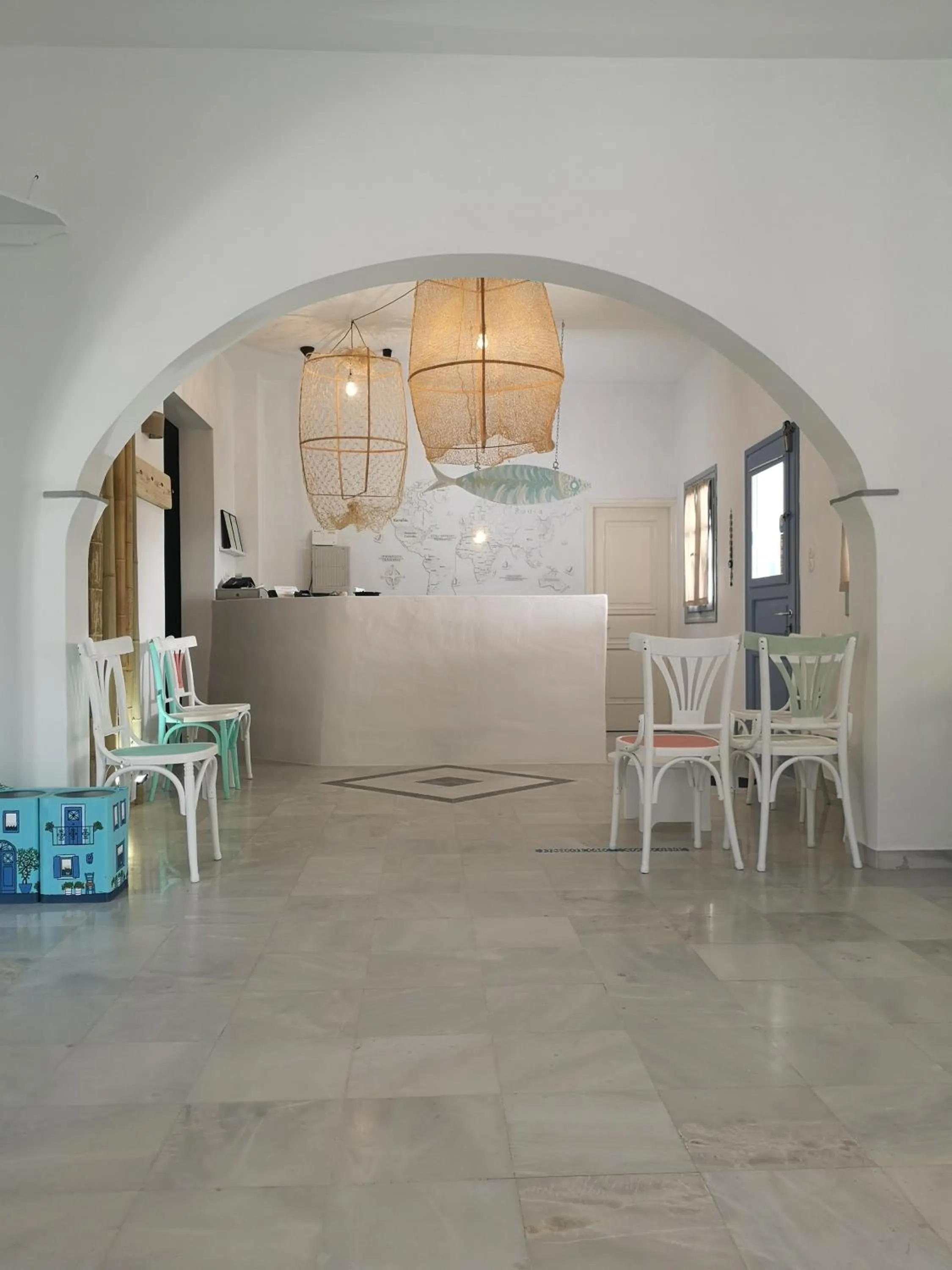 Living room in Aeolos Hotel