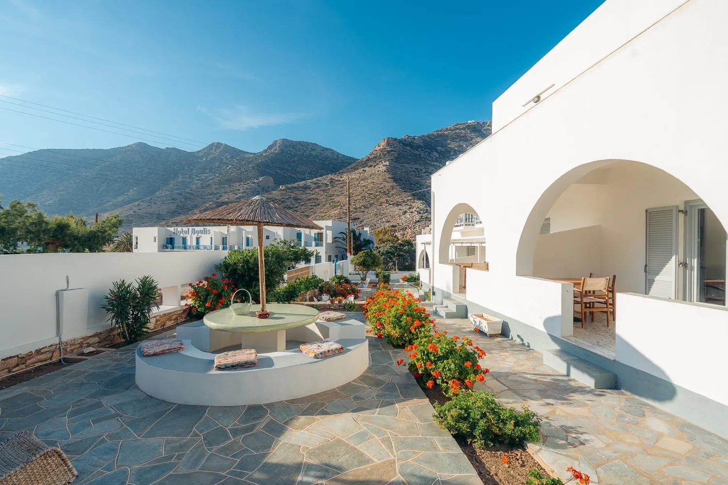 Property building in Aeolos Hotel