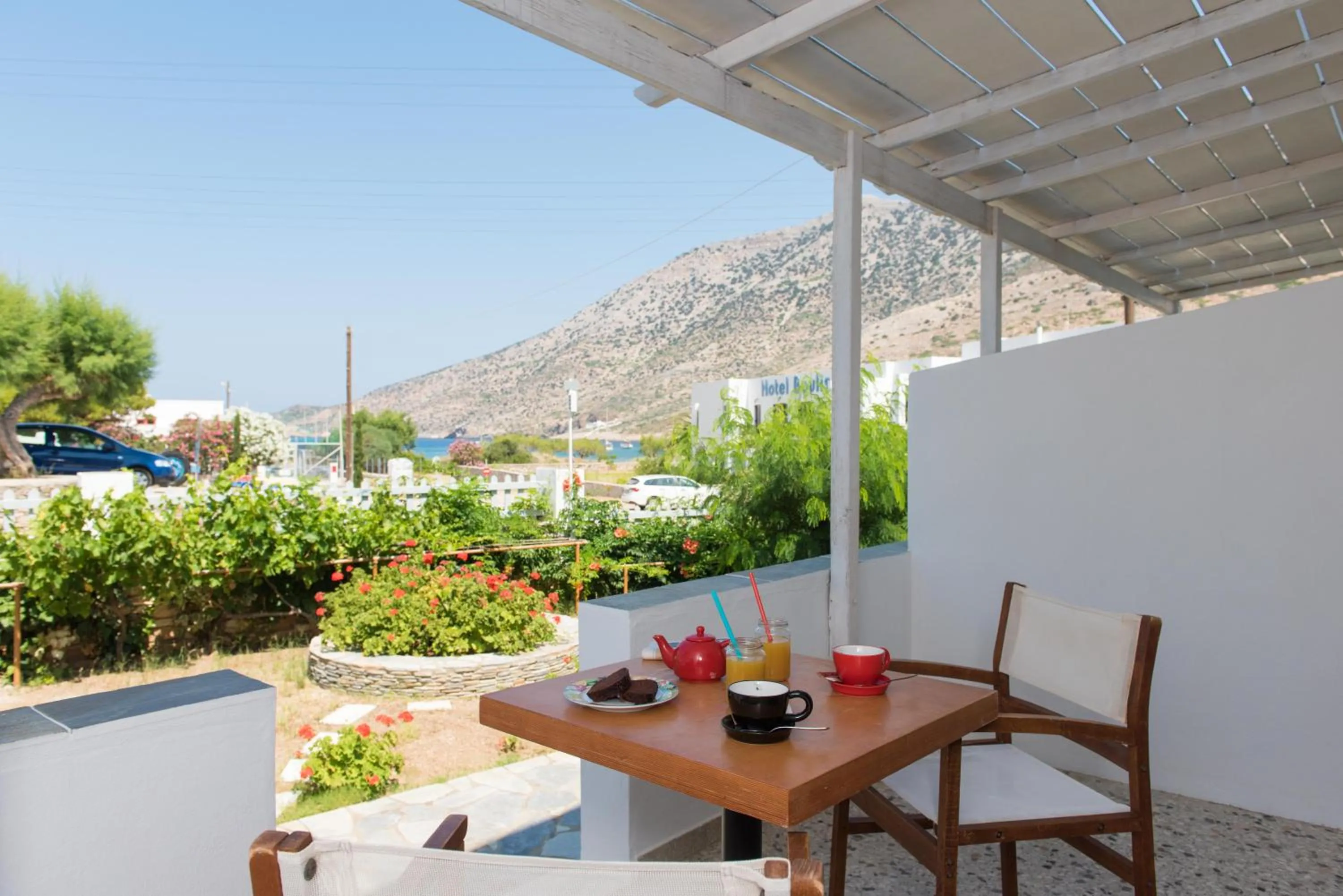 Balcony/Terrace in Aeolos Hotel