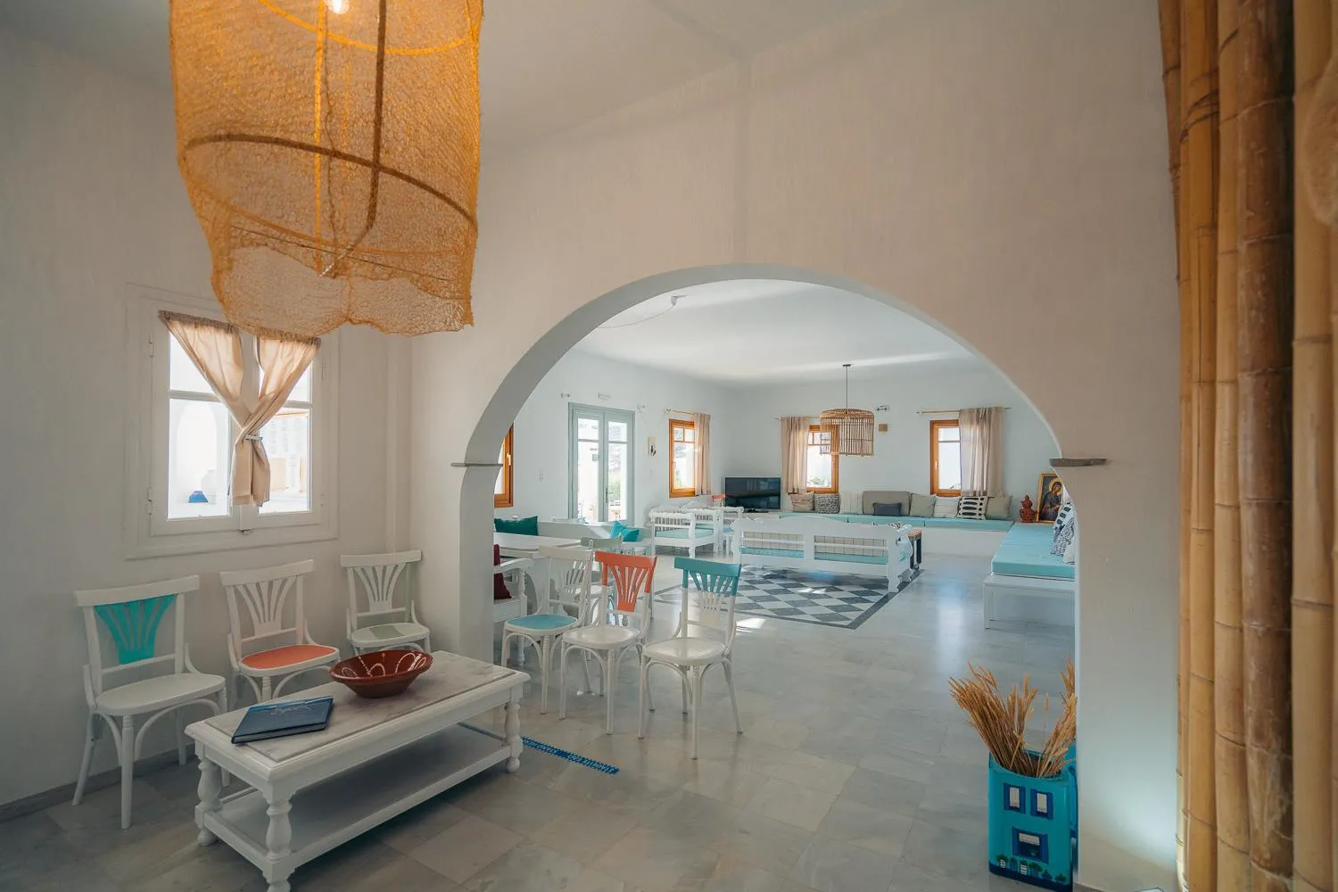 Living room in Aeolos Hotel
