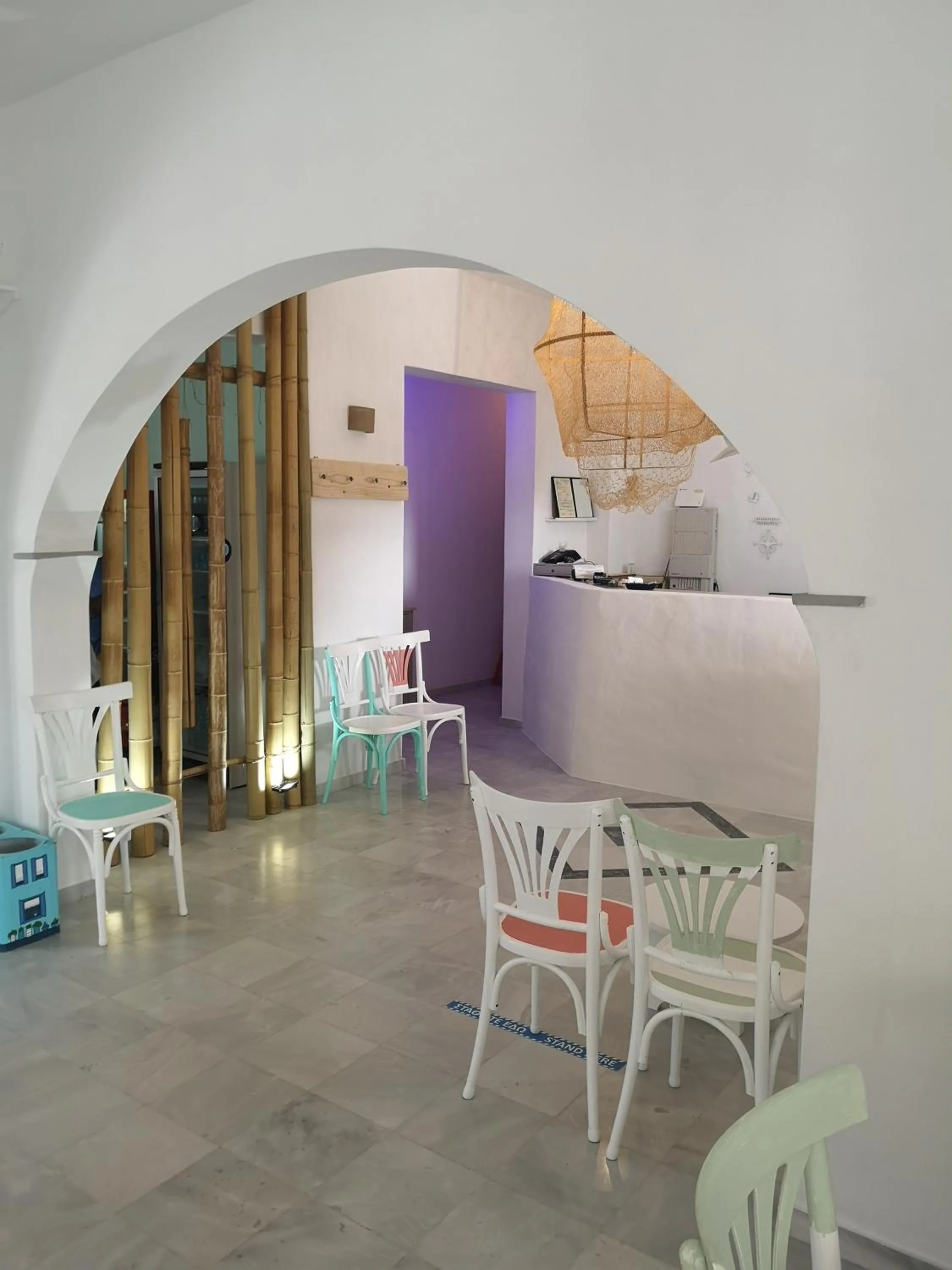 Property building in Aeolos Hotel