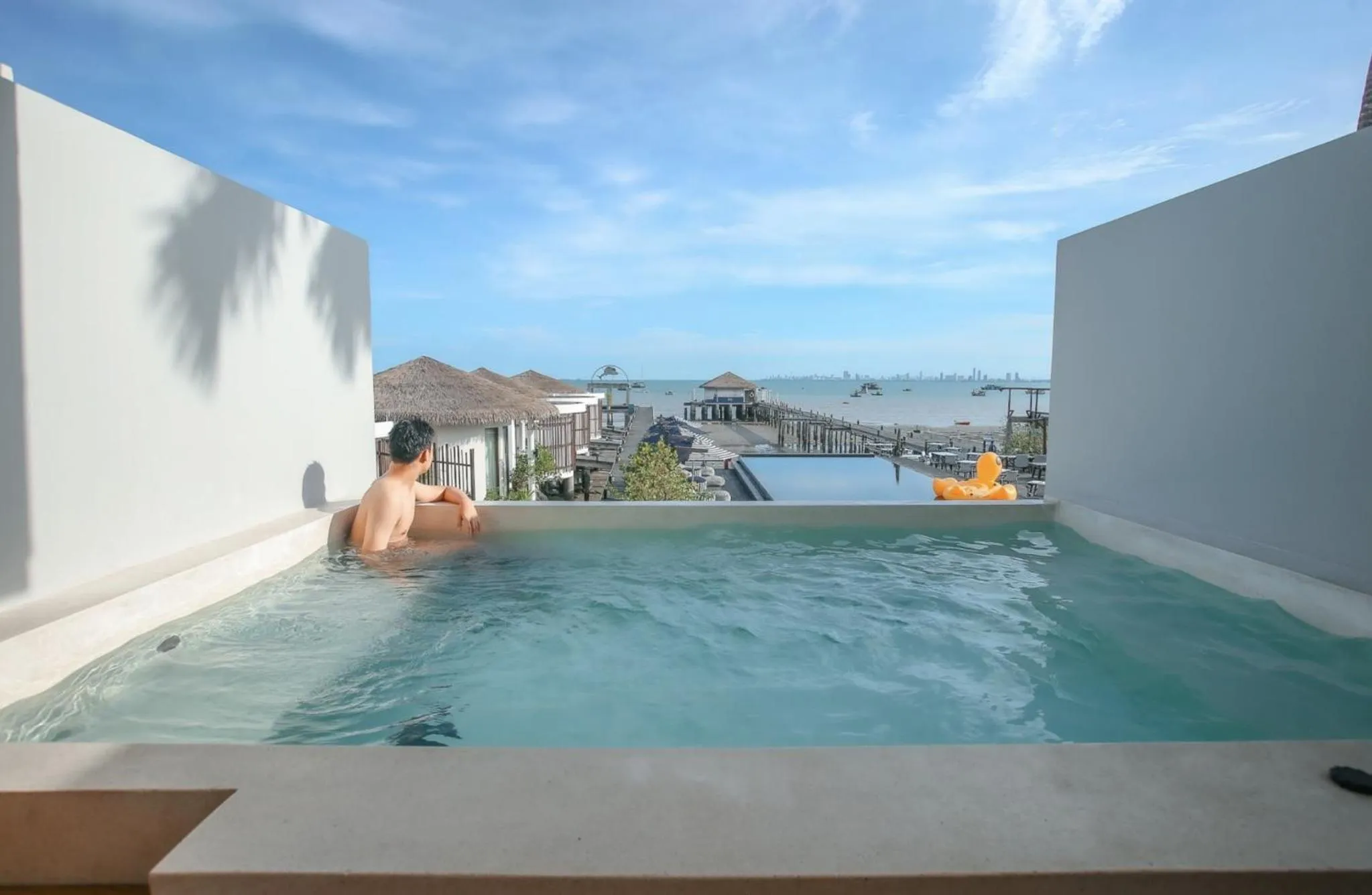 River view in Kept Bangsaray Hotel Pattaya