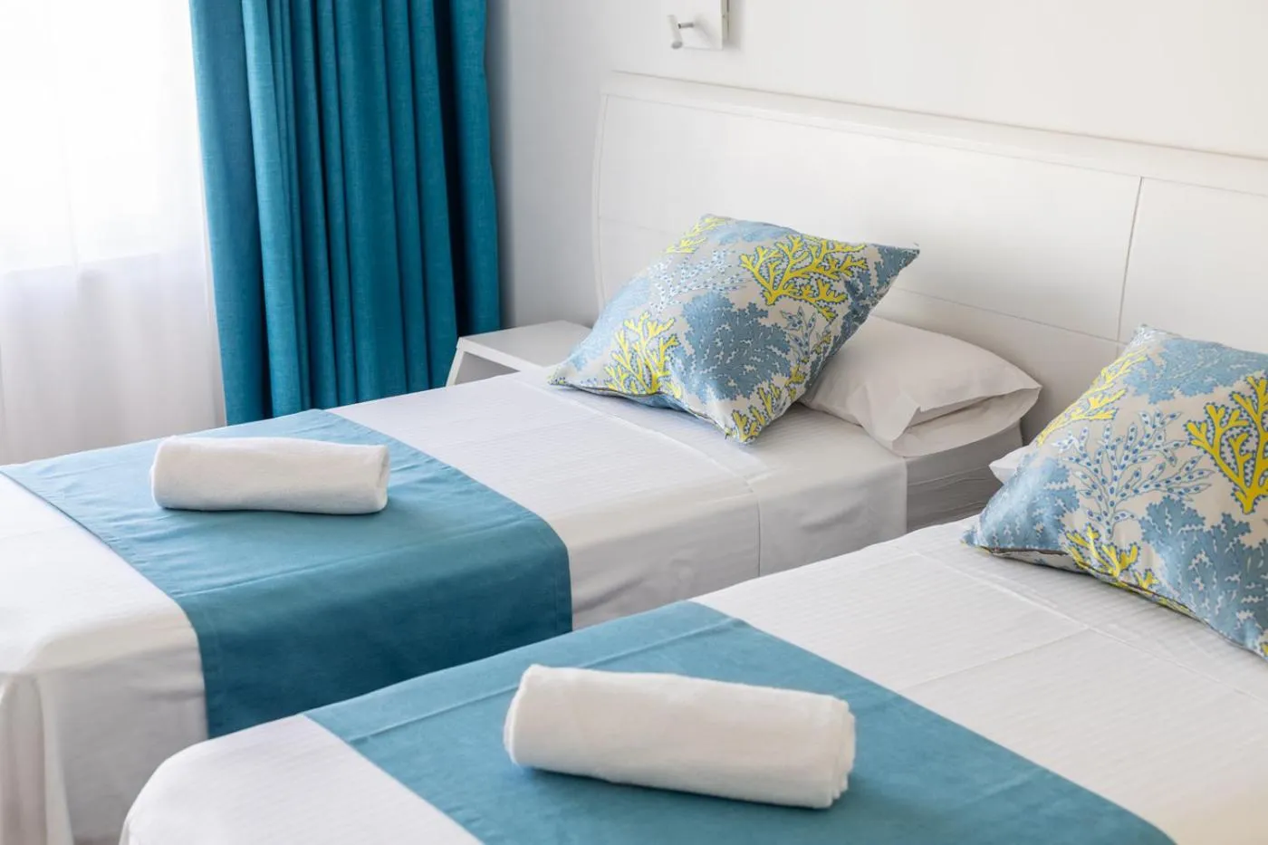 Bed in Hostal Neptuno