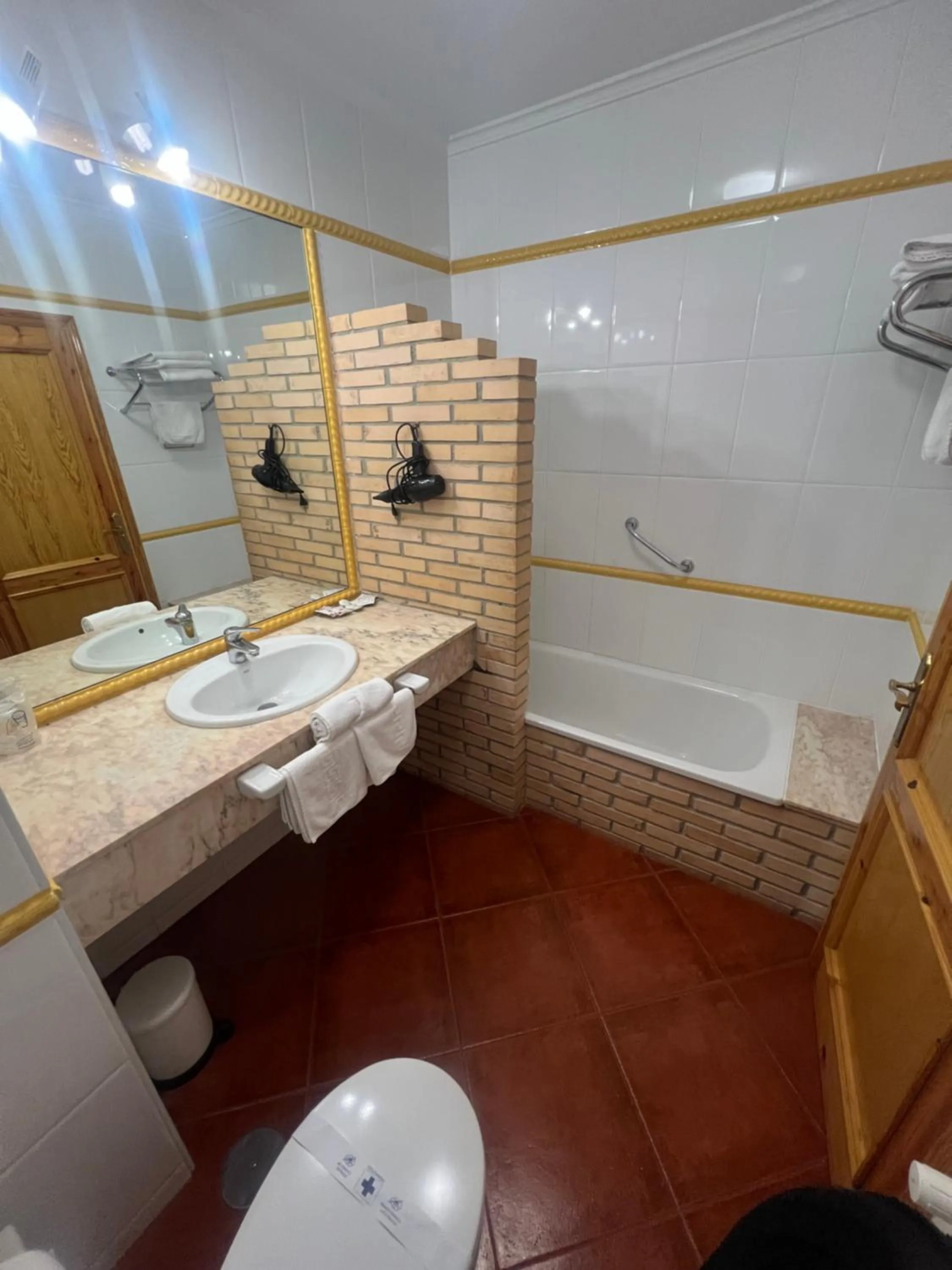 Bathroom in Hotel Gavitu