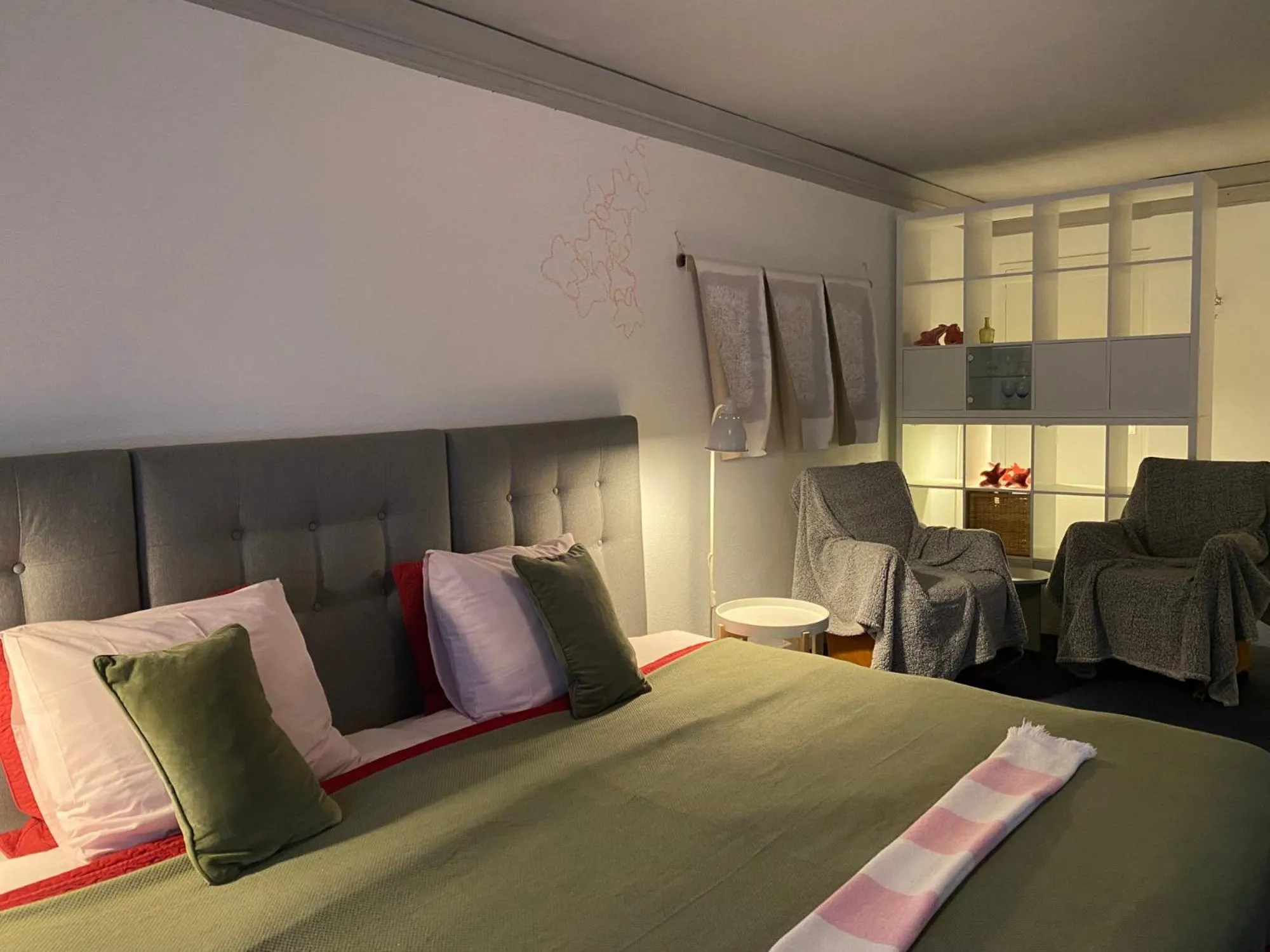 Bed in B&B De Kunstpraktijk