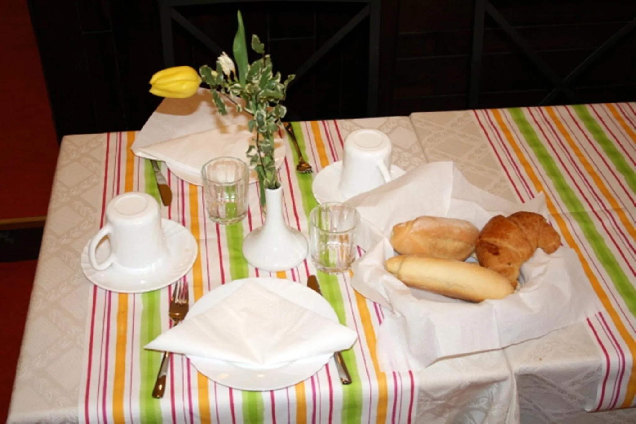 Food and drinks in Hotel San Giorgio