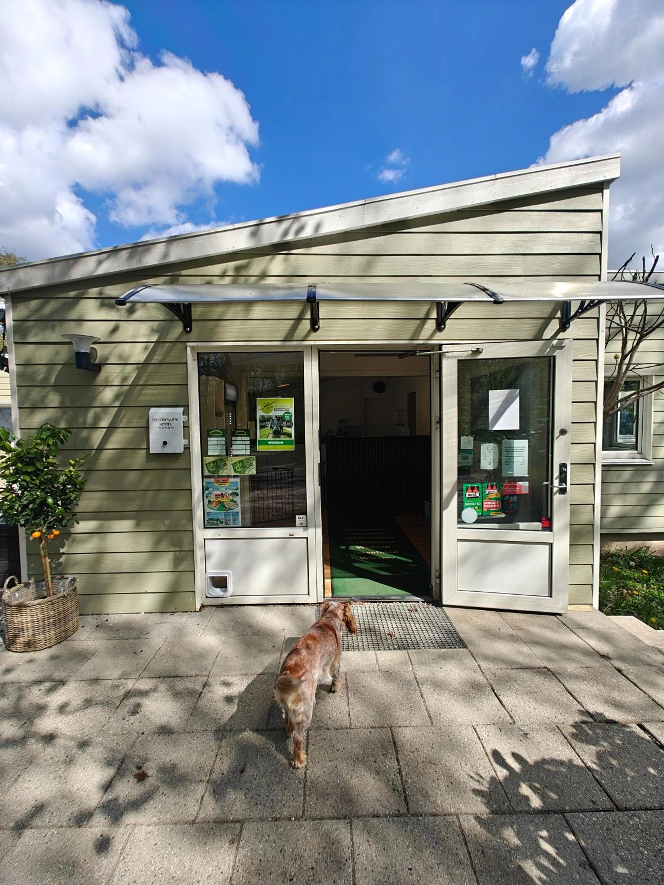 Property building in Frederiksværk Camping & Hostel
