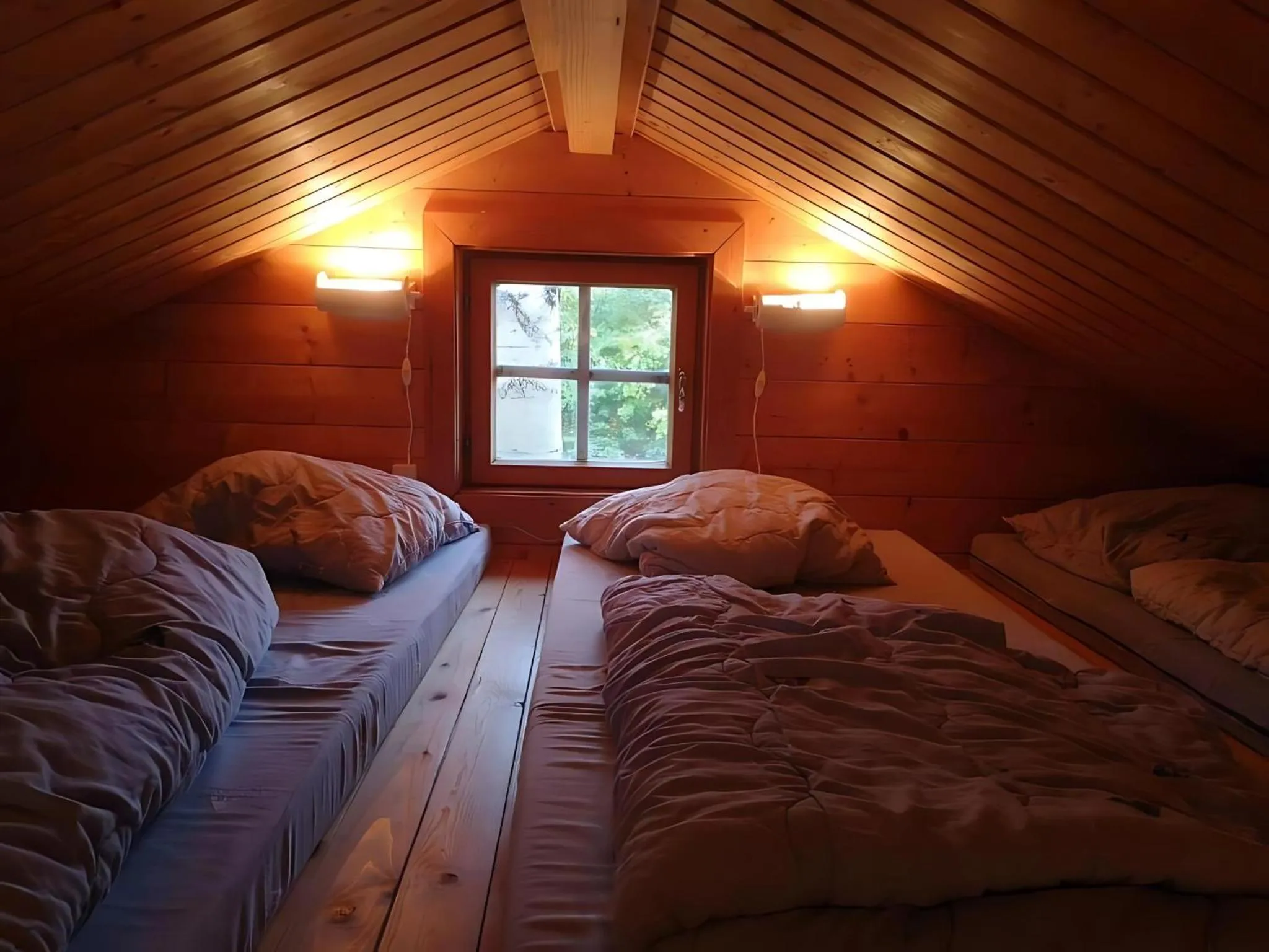 Seating area in Frederiksværk Camping & Hostel