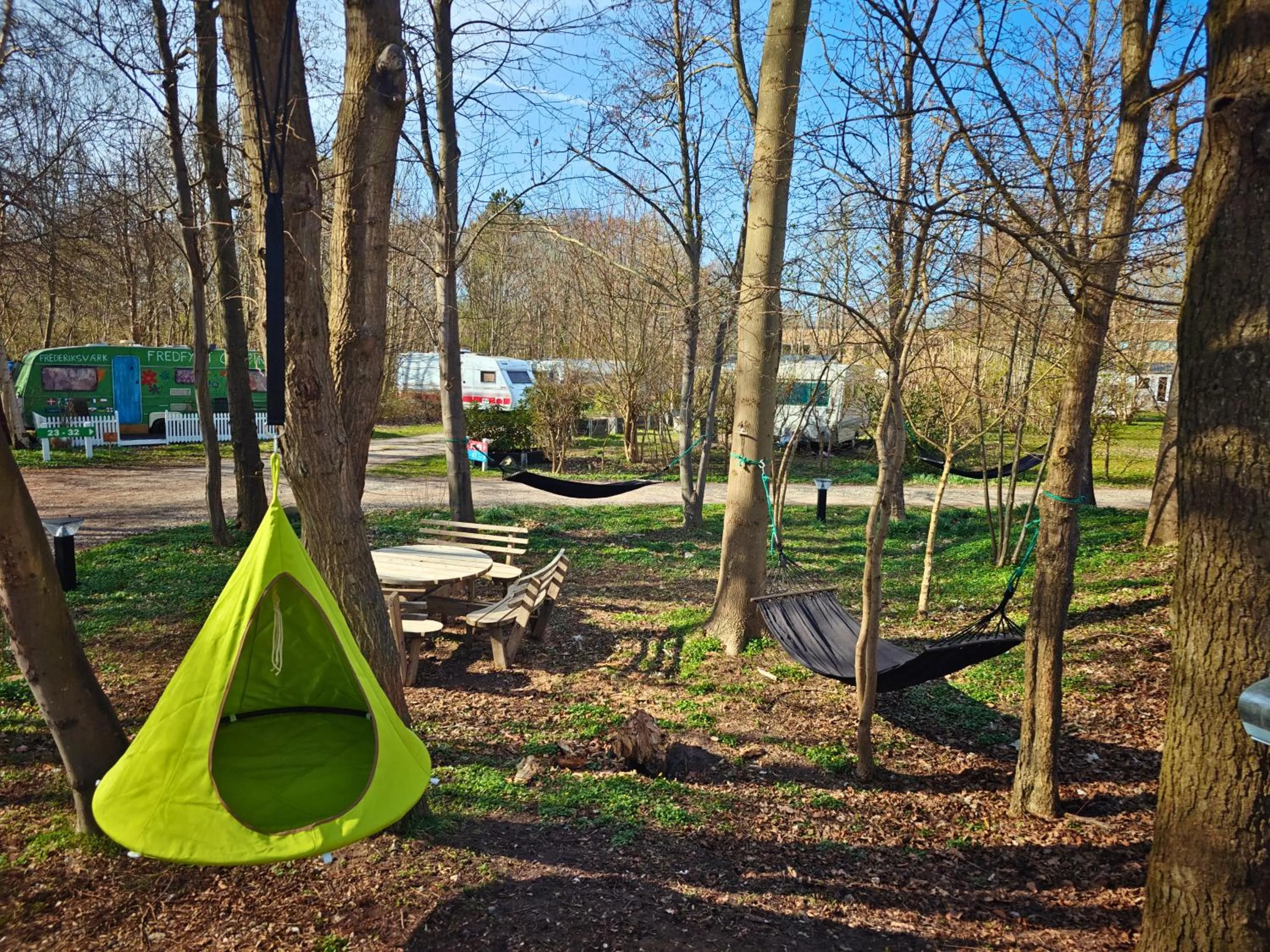 Spring in Frederiksværk Camping & Hostel