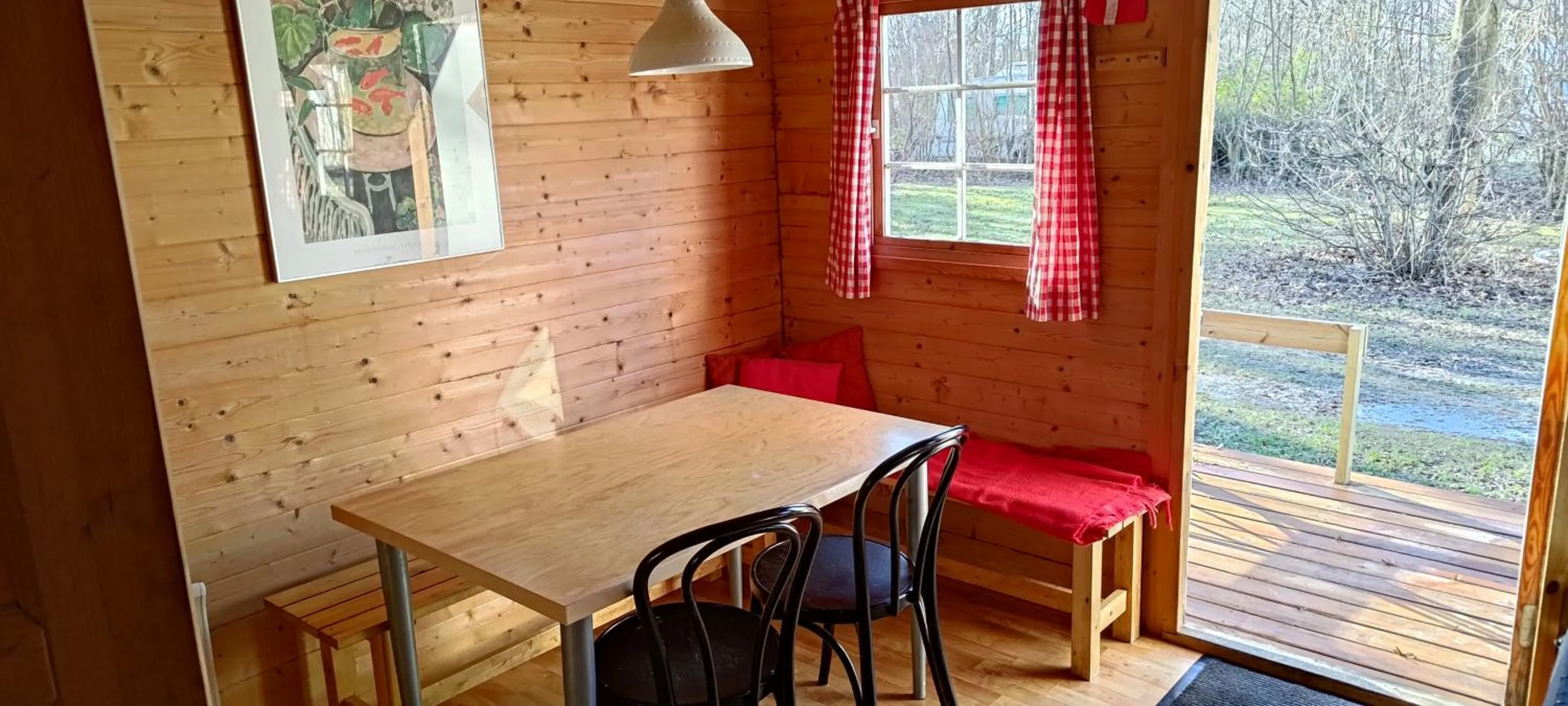 Dining area in Frederiksværk Camping & Hostel