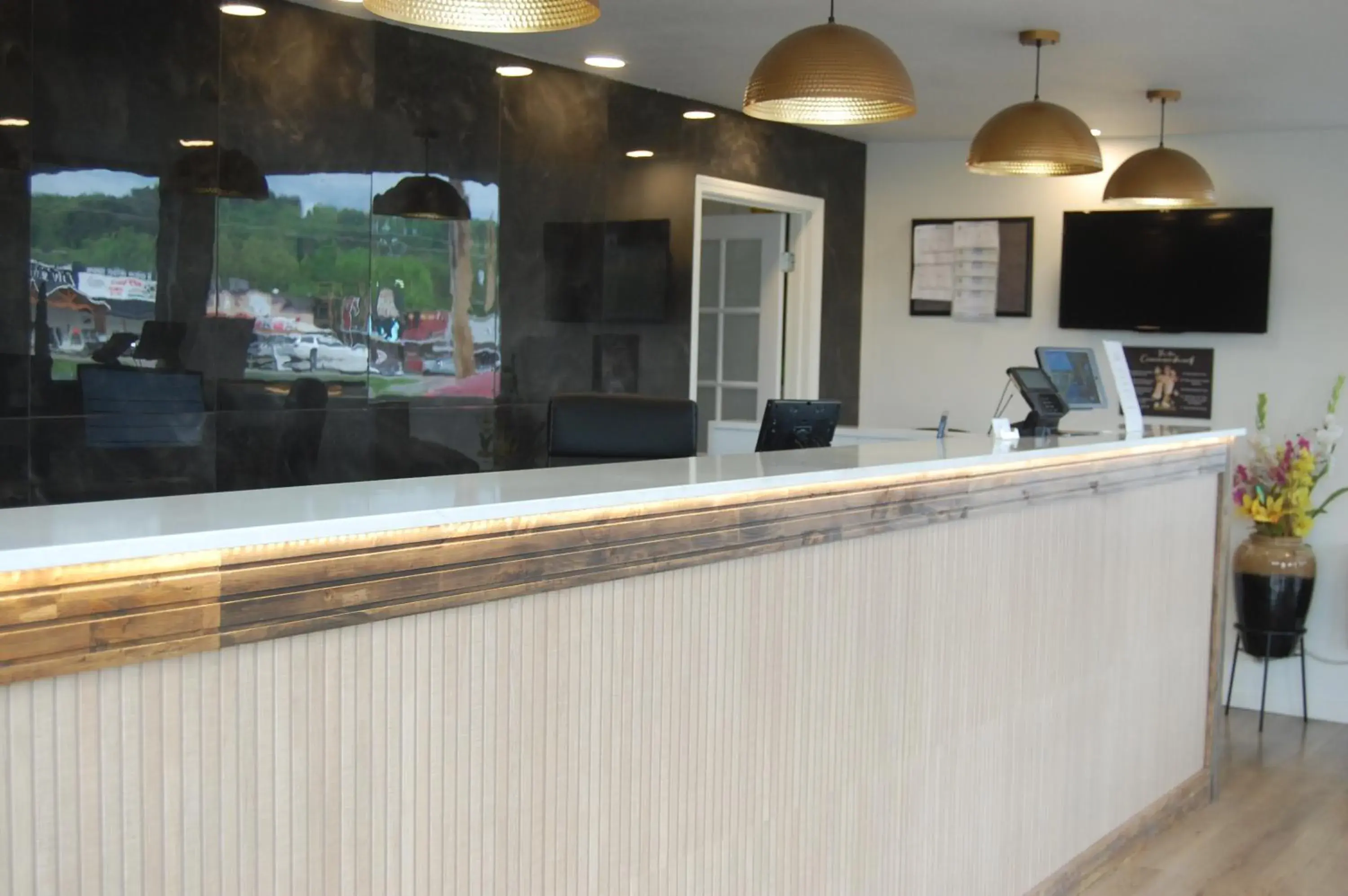 Lobby or reception in Vacation Lodge Lobby or reception in Vacation Lodge